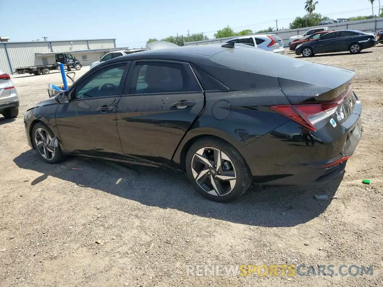 2 Photograph of a damaged car KMHLS4AG3PU596746 HYUNDAI ELANTRA 2023