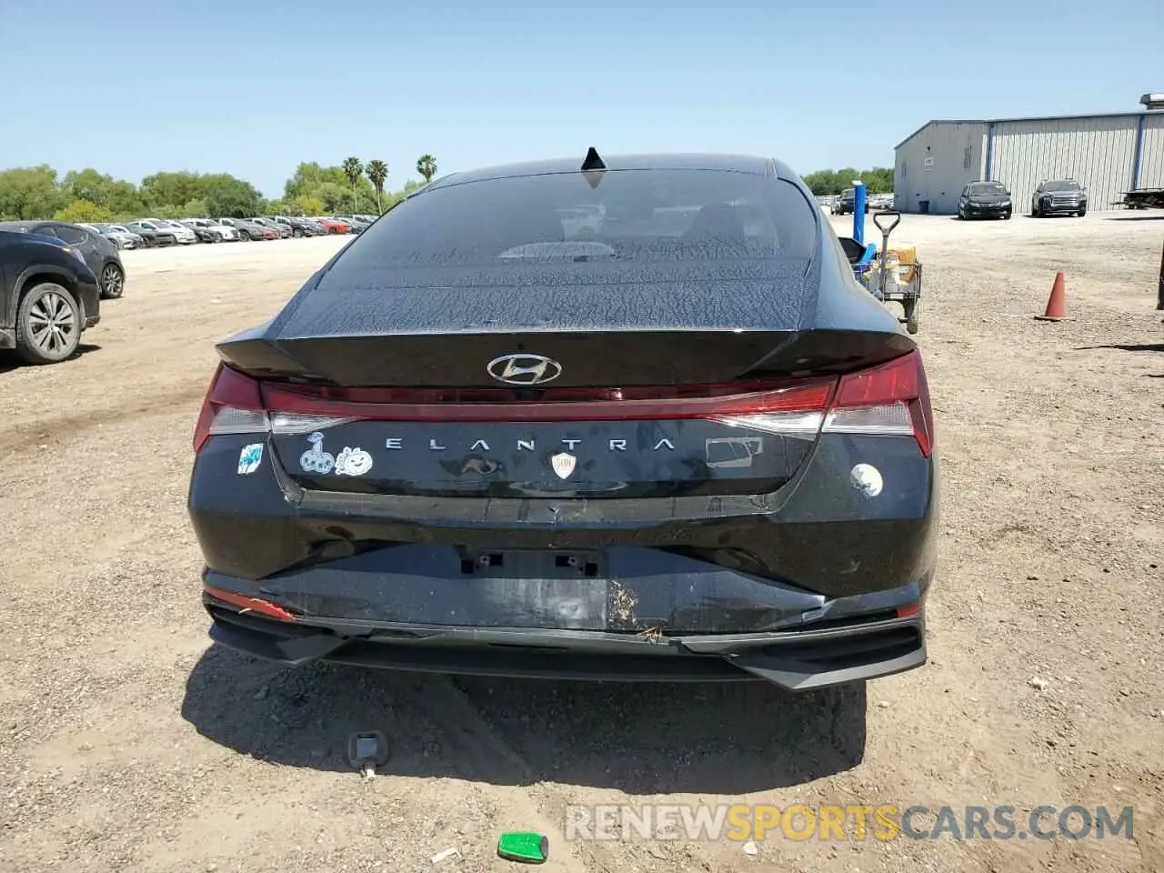 6 Photograph of a damaged car KMHLS4AG3PU596746 HYUNDAI ELANTRA 2023