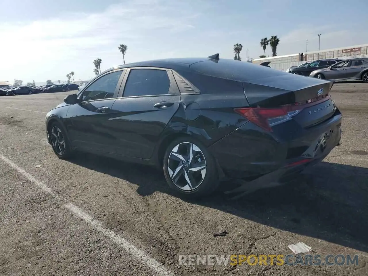 2 Photograph of a damaged car KMHLS4AG3PU606756 HYUNDAI ELANTRA 2023