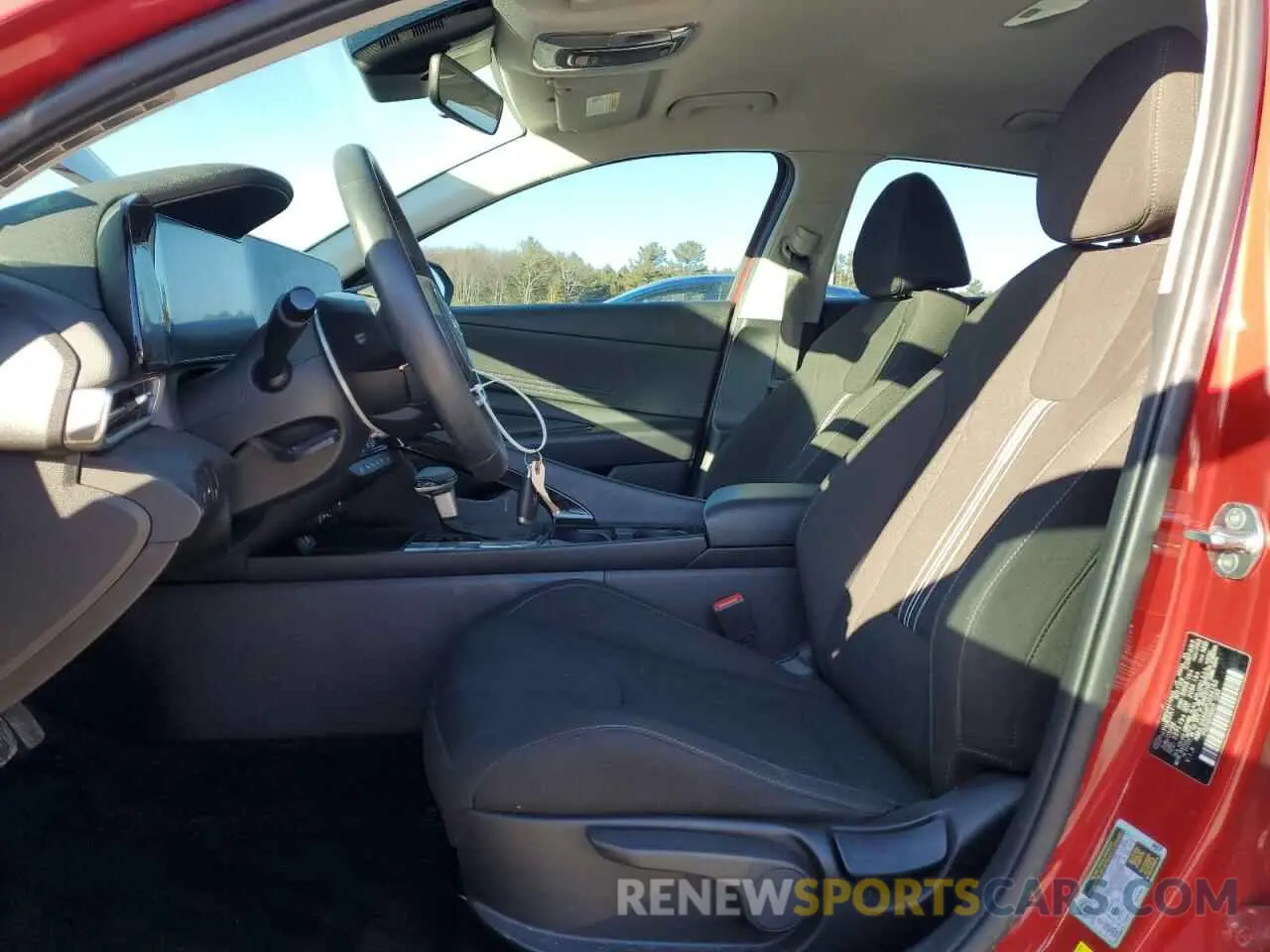 7 Photograph of a damaged car KMHLS4AG4PU384163 HYUNDAI ELANTRA 2023