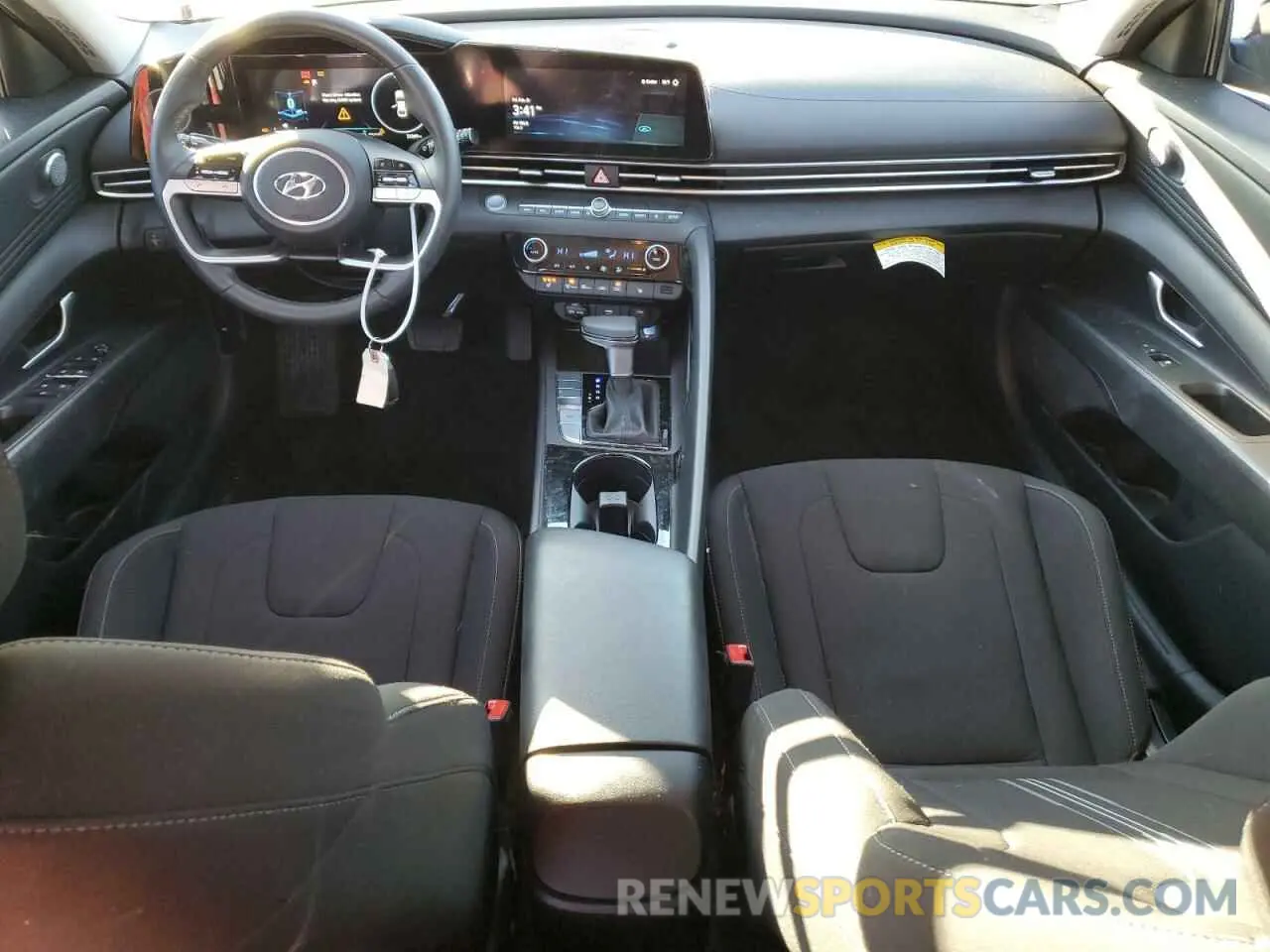 8 Photograph of a damaged car KMHLS4AG4PU384163 HYUNDAI ELANTRA 2023