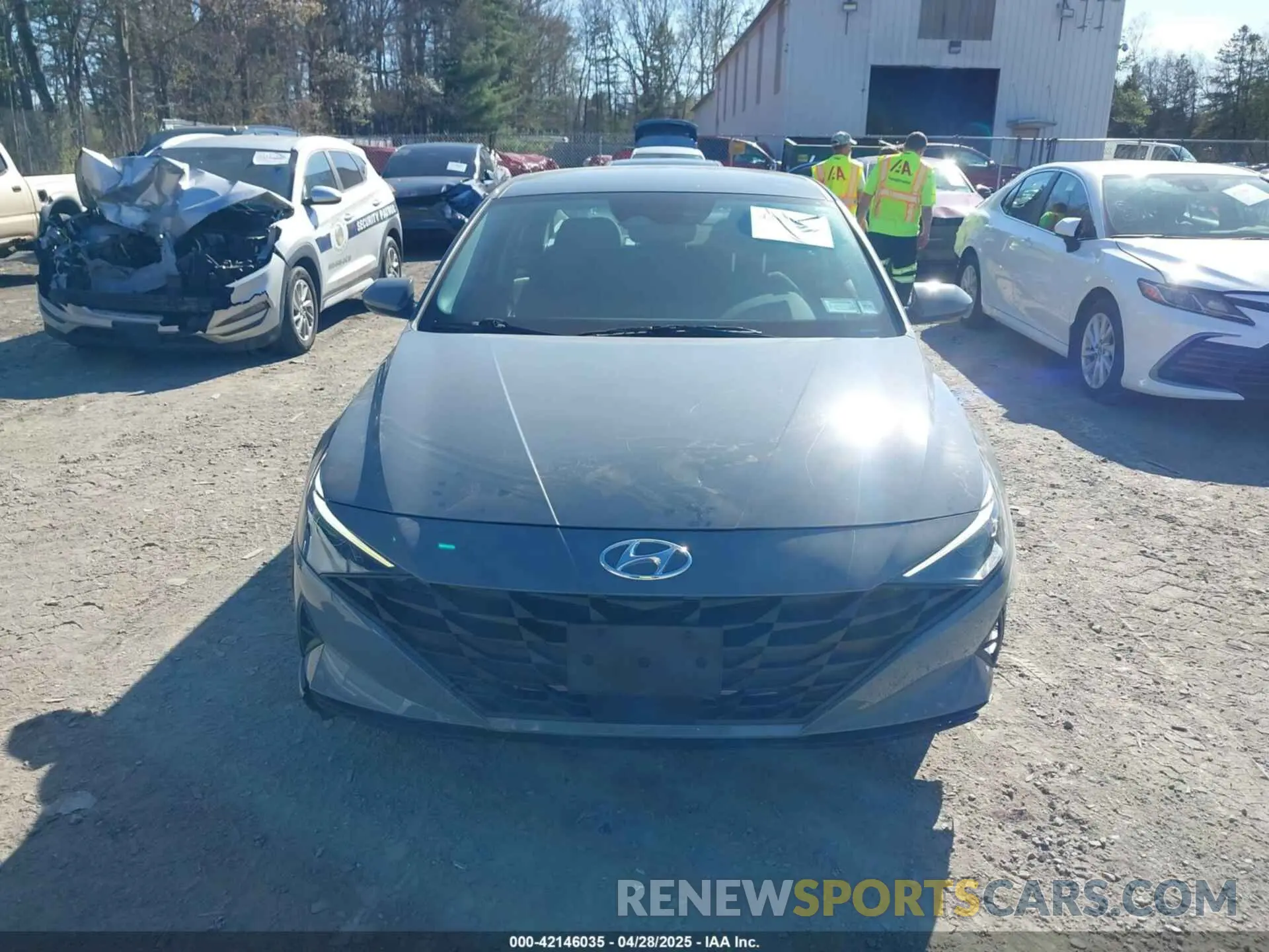 12 Фотография поврежденного автомобиля KMHLS4AG4PU384194 HYUNDAI ELANTRA 2023
