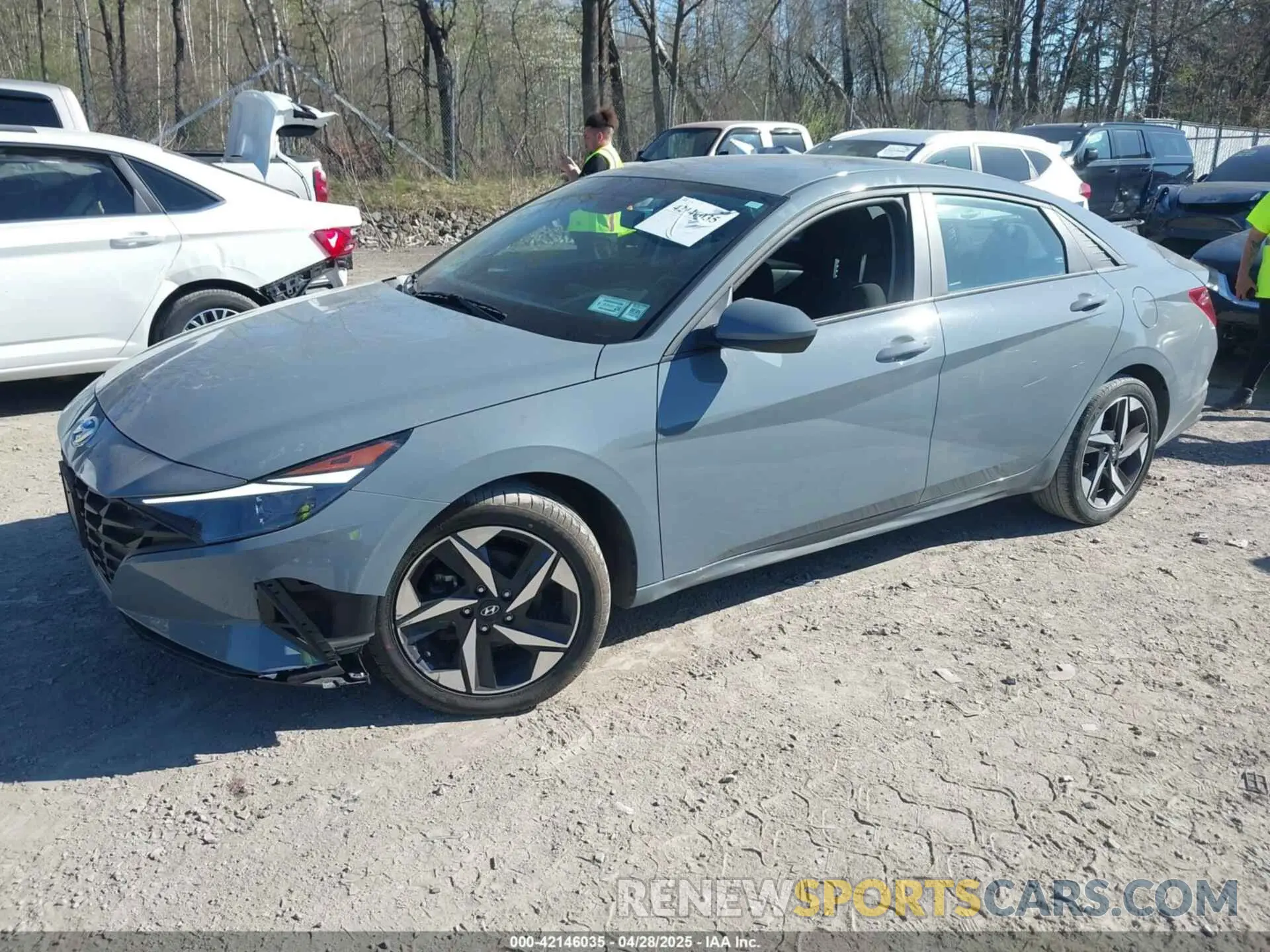 2 Фотография поврежденного автомобиля KMHLS4AG4PU384194 HYUNDAI ELANTRA 2023