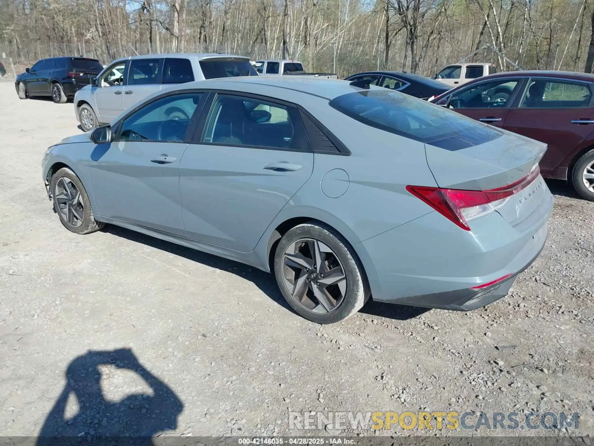 3 Фотография поврежденного автомобиля KMHLS4AG4PU384194 HYUNDAI ELANTRA 2023