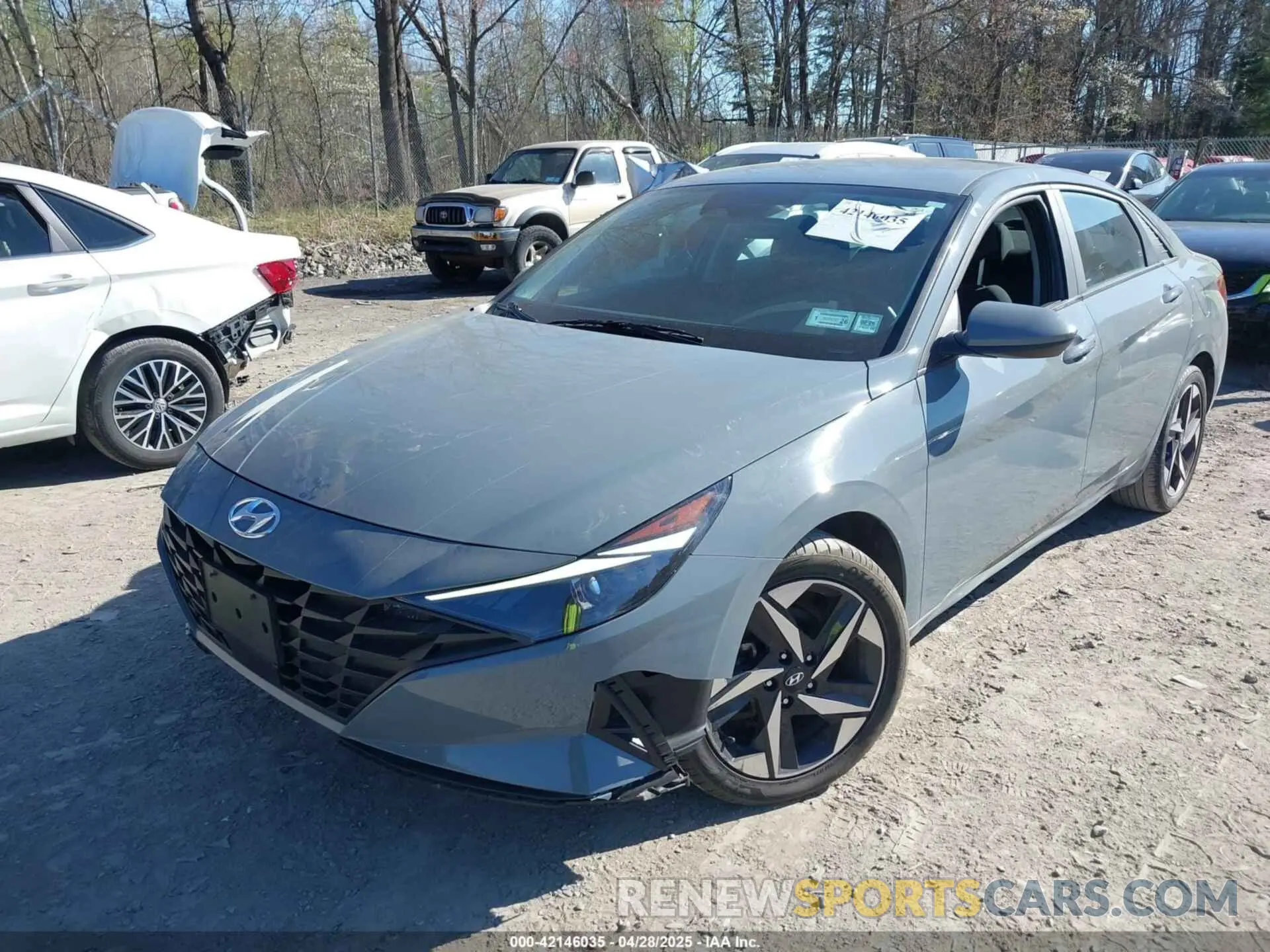 6 Фотография поврежденного автомобиля KMHLS4AG4PU384194 HYUNDAI ELANTRA 2023