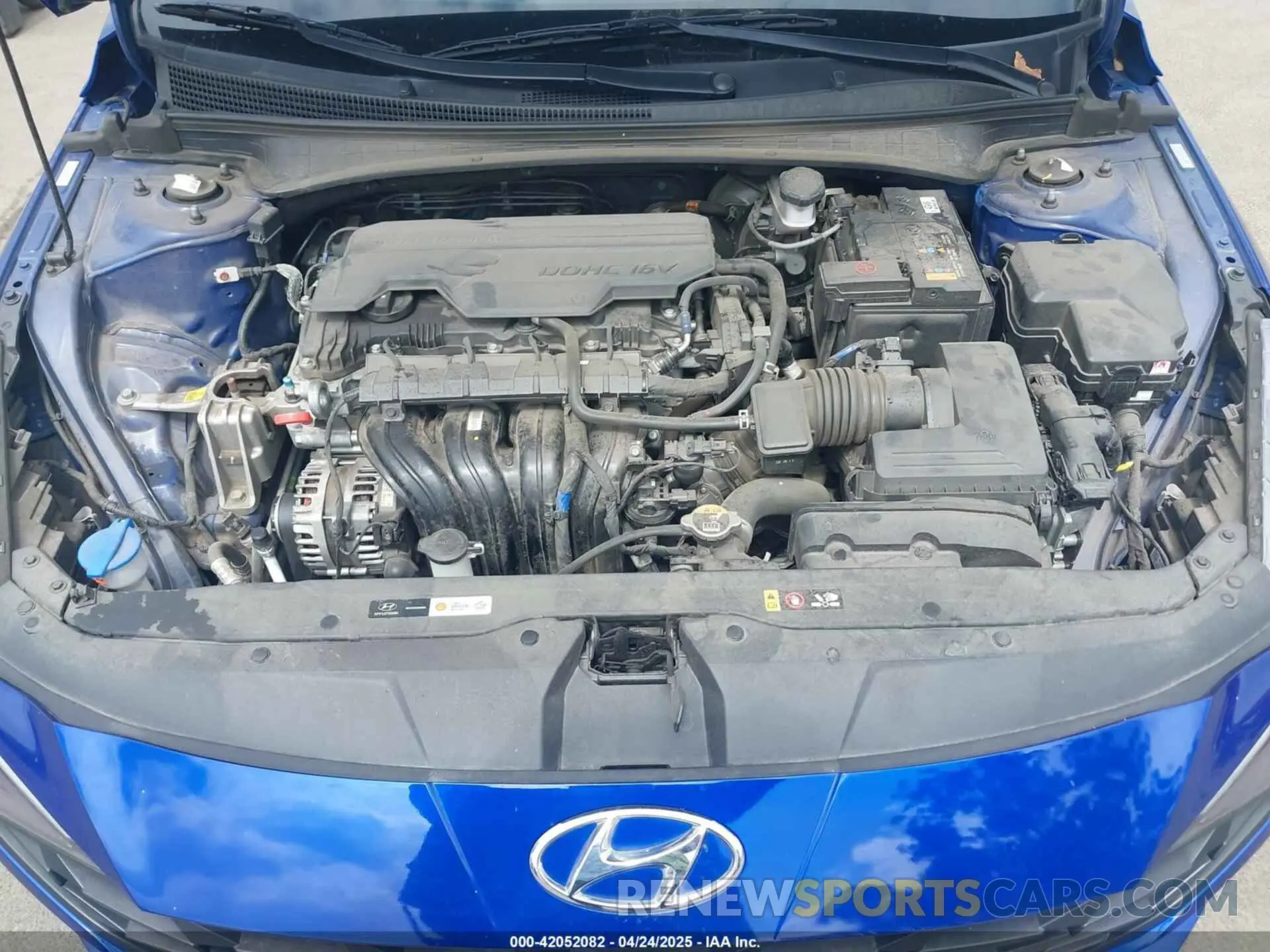 10 Photograph of a damaged car KMHLS4AG4PU427318 HYUNDAI ELANTRA 2023