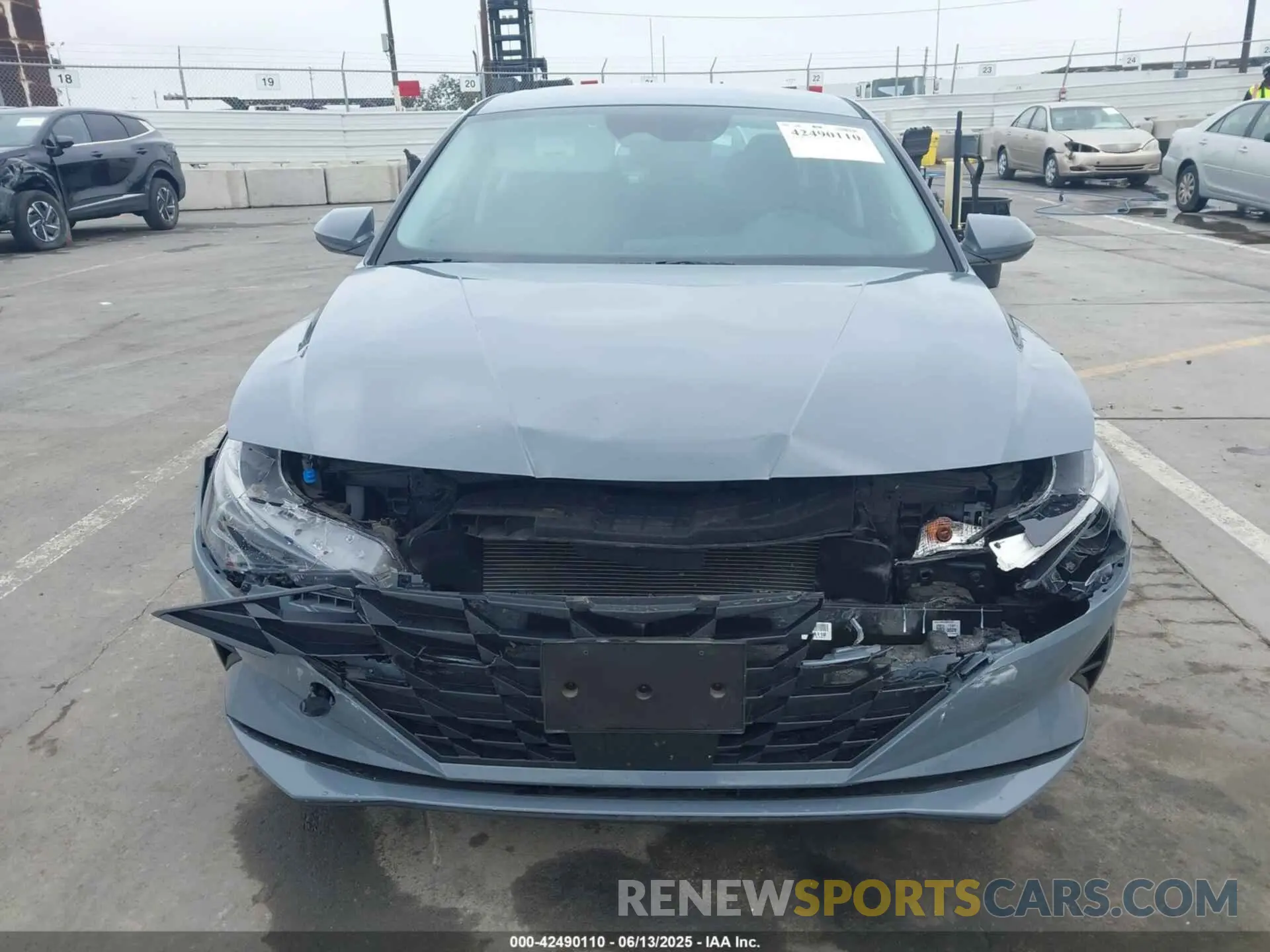 13 Photograph of a damaged car KMHLS4AG4PU437055 HYUNDAI ELANTRA 2023