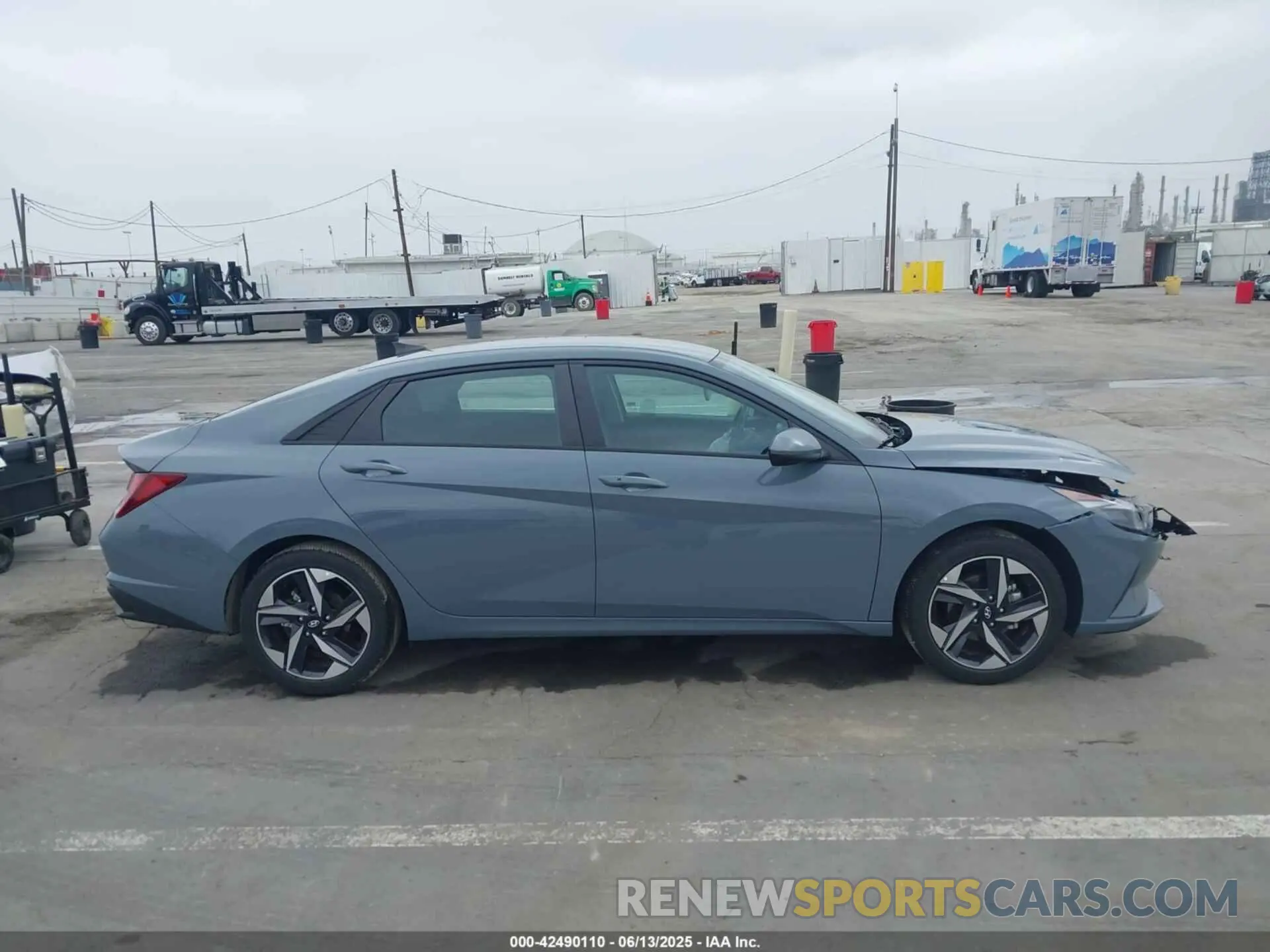 14 Photograph of a damaged car KMHLS4AG4PU437055 HYUNDAI ELANTRA 2023