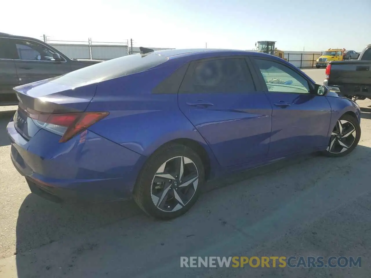3 Photograph of a damaged car KMHLS4AG4PU437122 HYUNDAI ELANTRA 2023