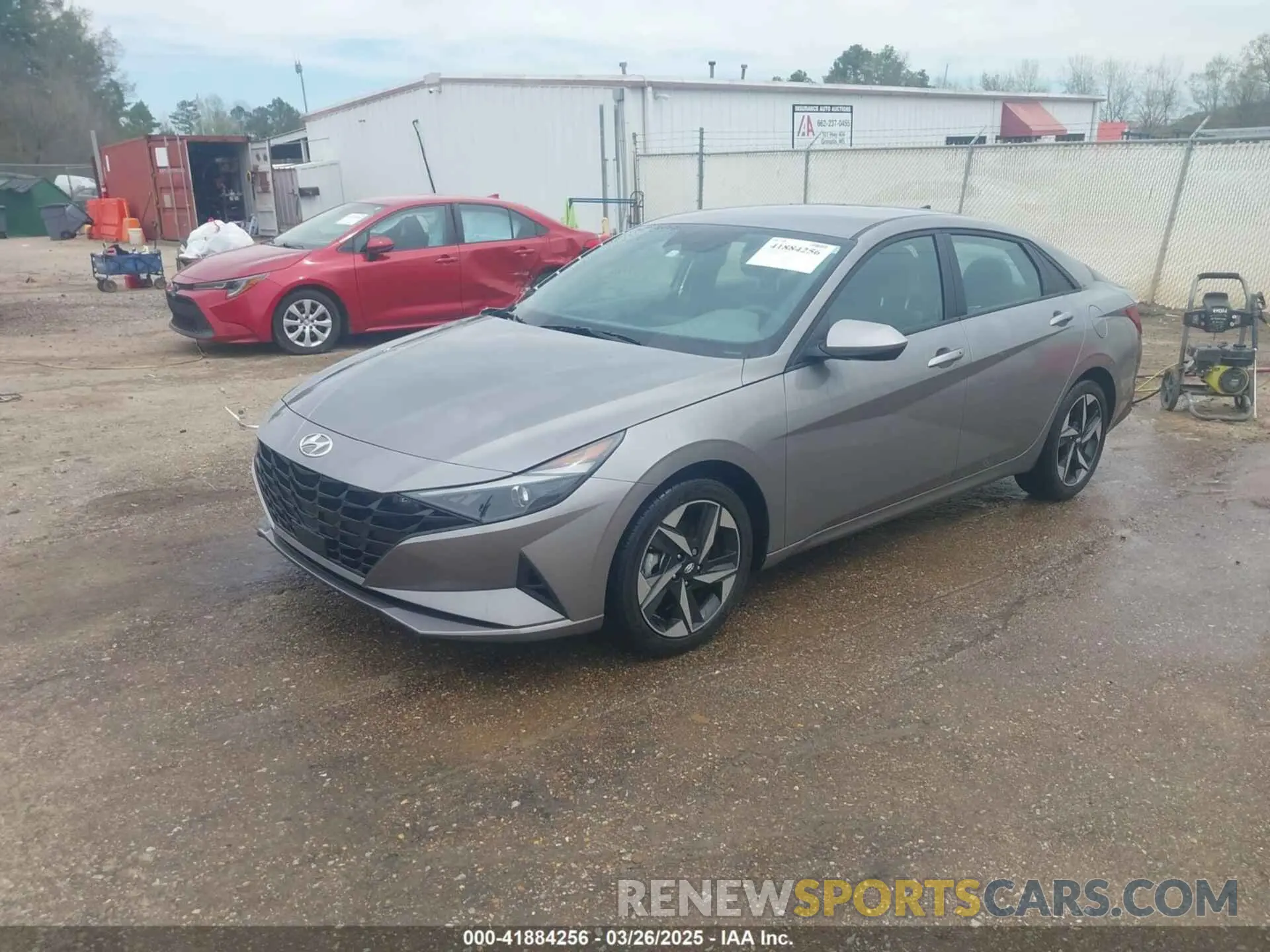 2 Photograph of a damaged car KMHLS4AG4PU553419 HYUNDAI ELANTRA 2023