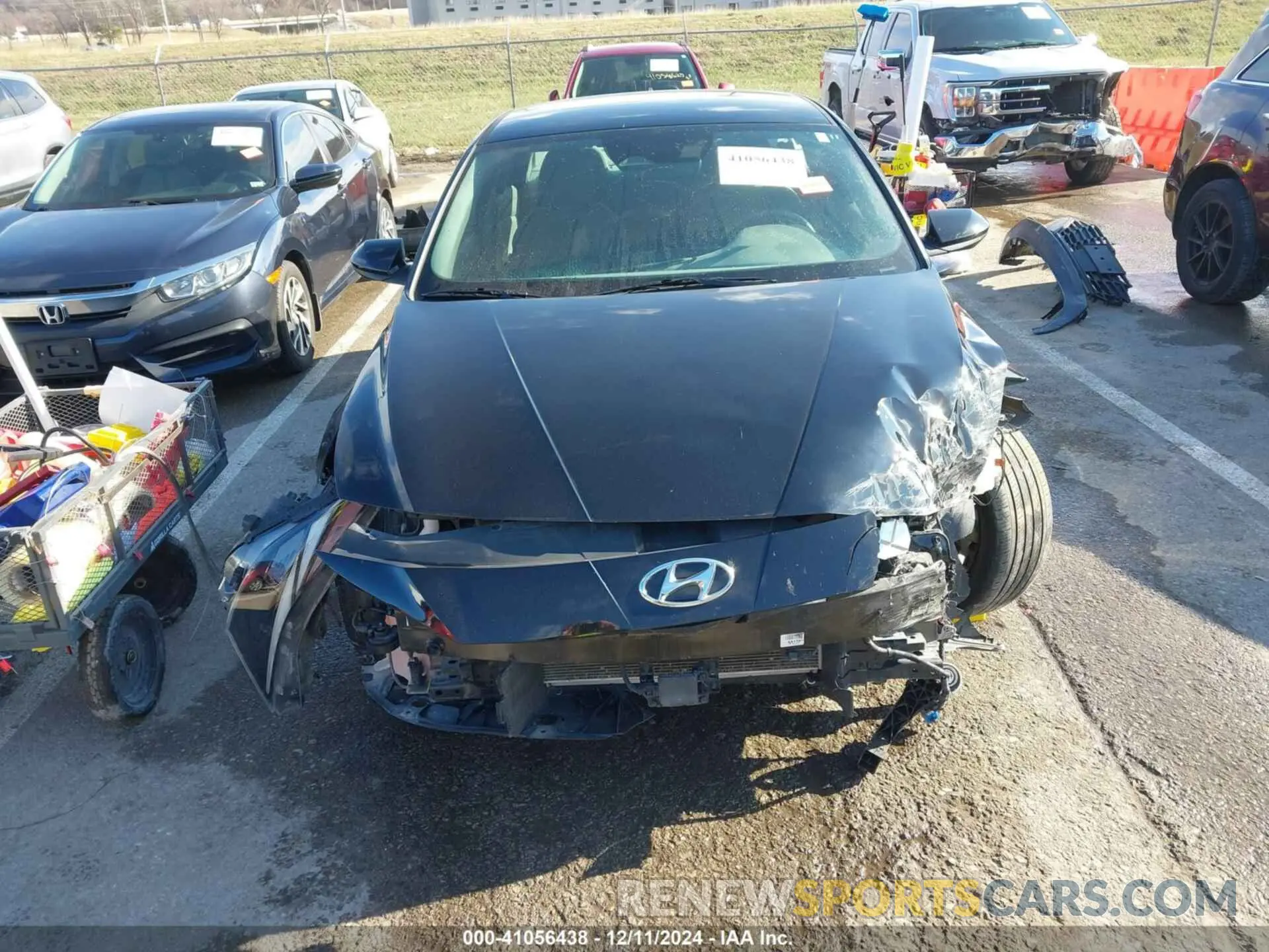 13 Photograph of a damaged car KMHLS4AG4PU606765 HYUNDAI ELANTRA 2023