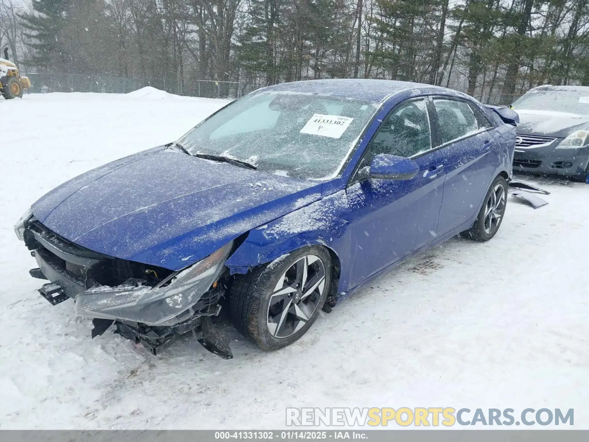 2 Photograph of a damaged car KMHLS4AG5PU406381 HYUNDAI ELANTRA 2023