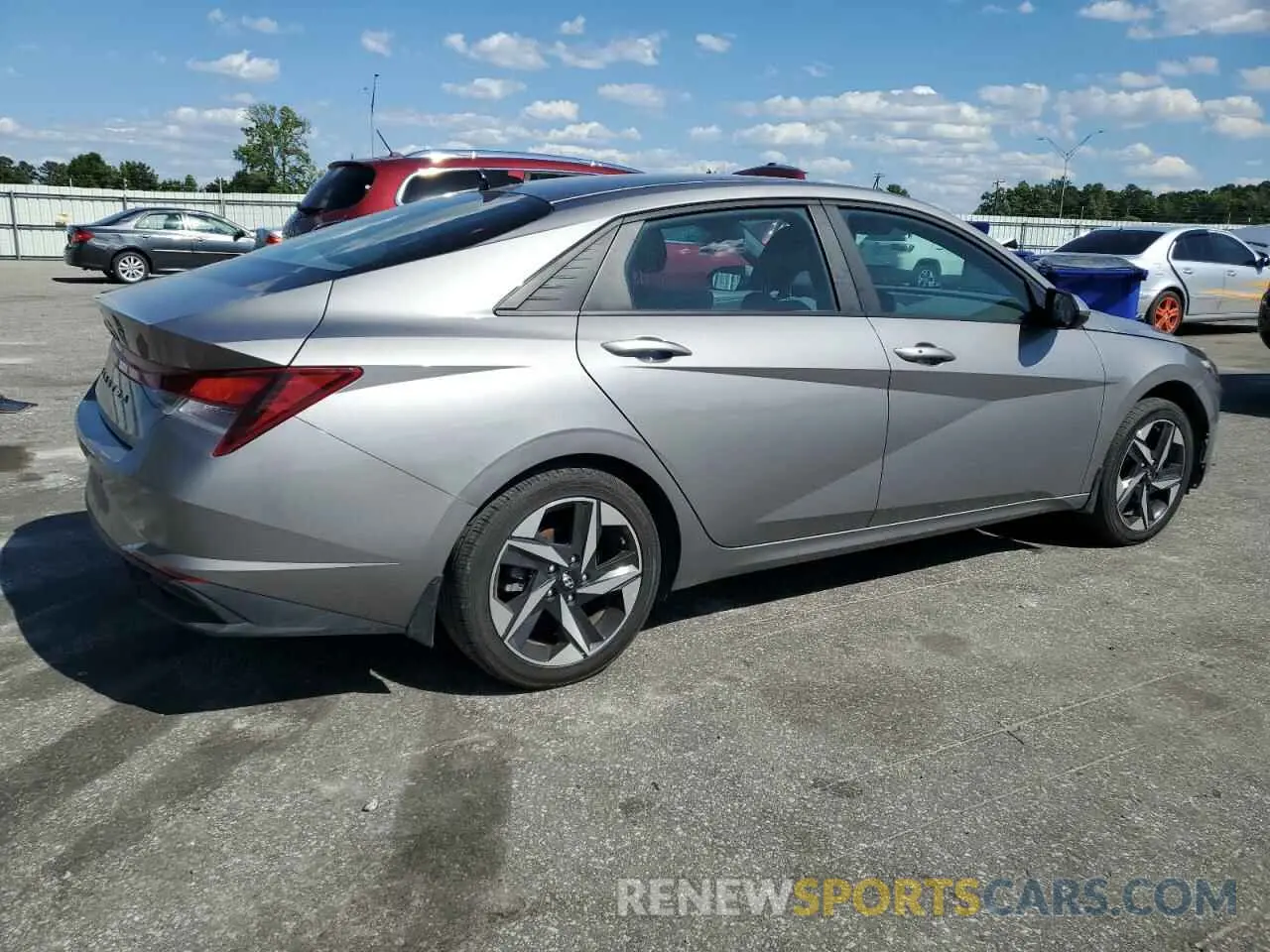 3 Photograph of a damaged car KMHLS4AG5PU471473 HYUNDAI ELANTRA 2023