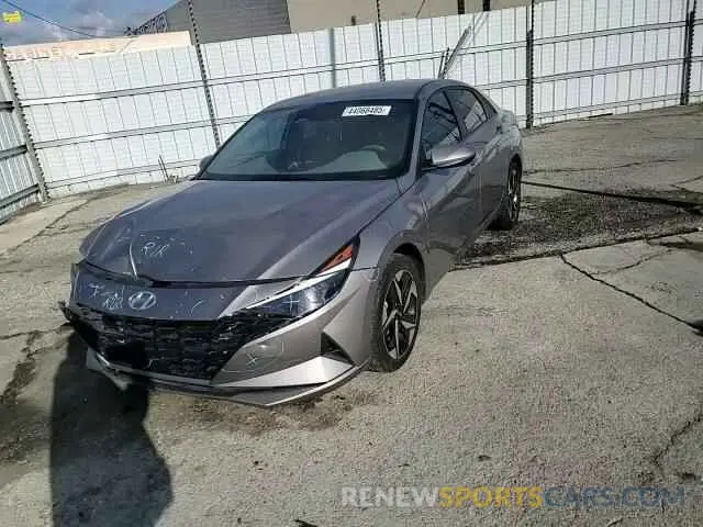 10 Photograph of a damaged car KMHLS4AG5PU482716 HYUNDAI ELANTRA 2023