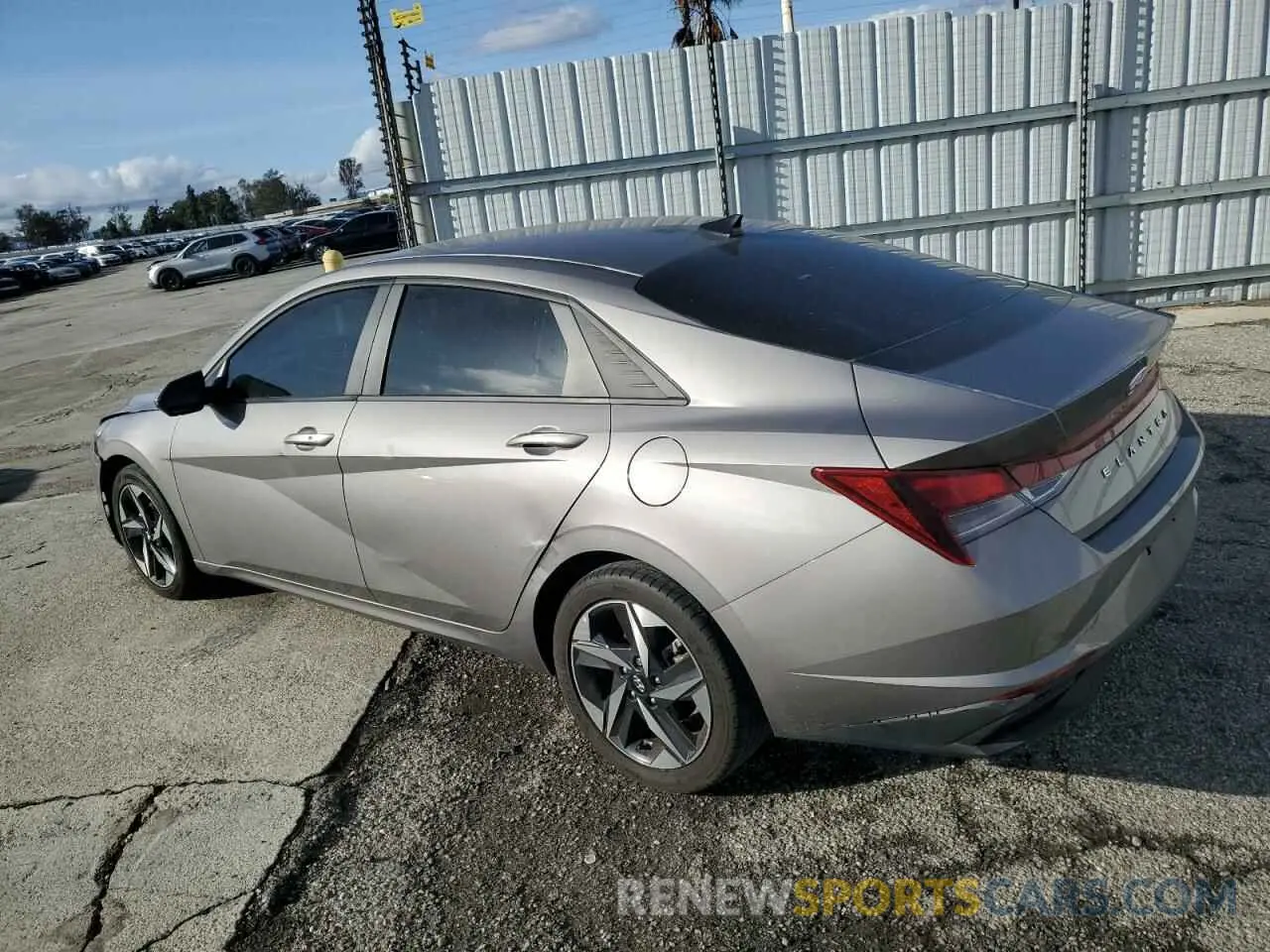 2 Photograph of a damaged car KMHLS4AG5PU482716 HYUNDAI ELANTRA 2023