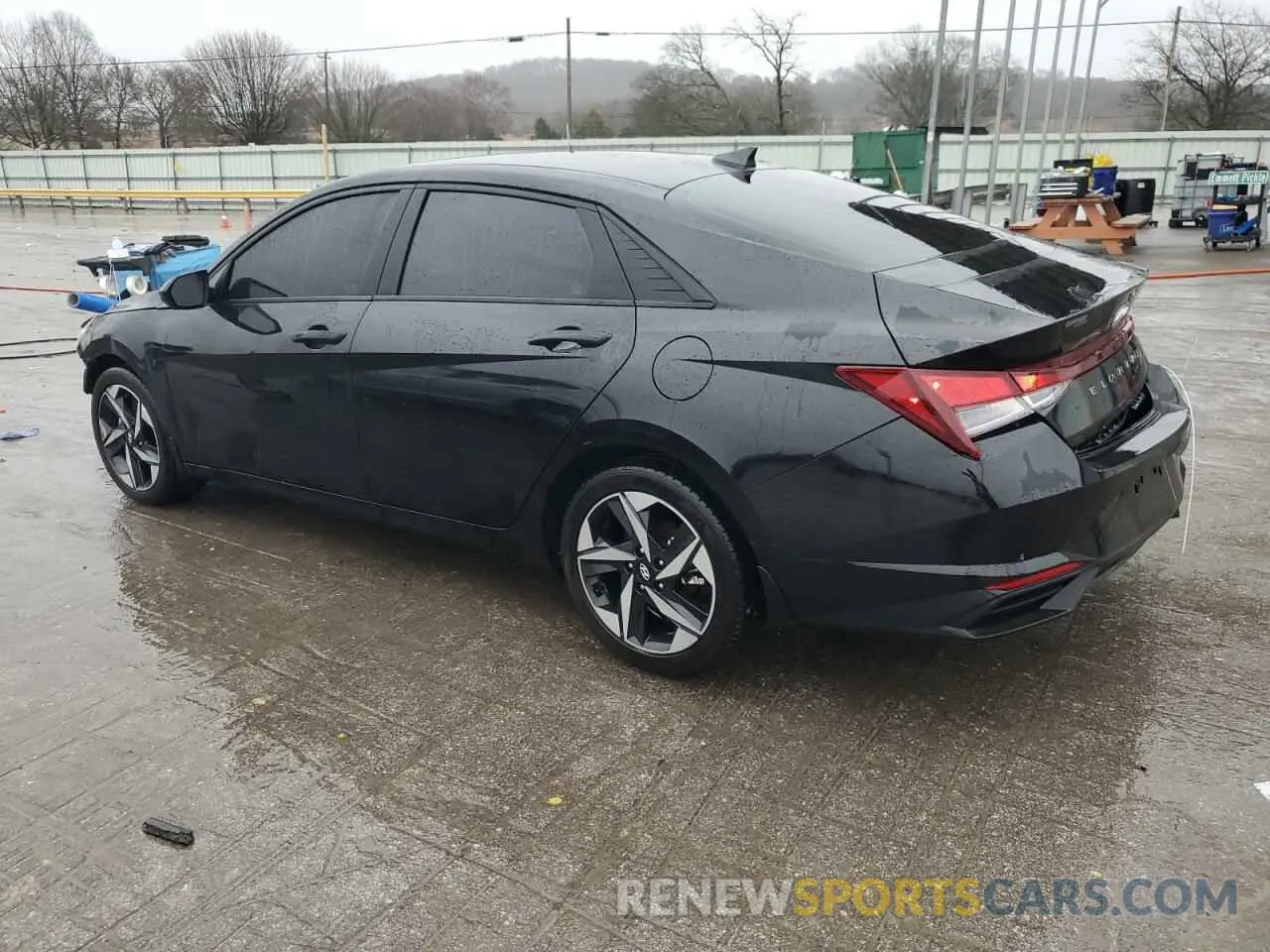2 Photograph of a damaged car KMHLS4AG5PU519618 HYUNDAI ELANTRA 2023