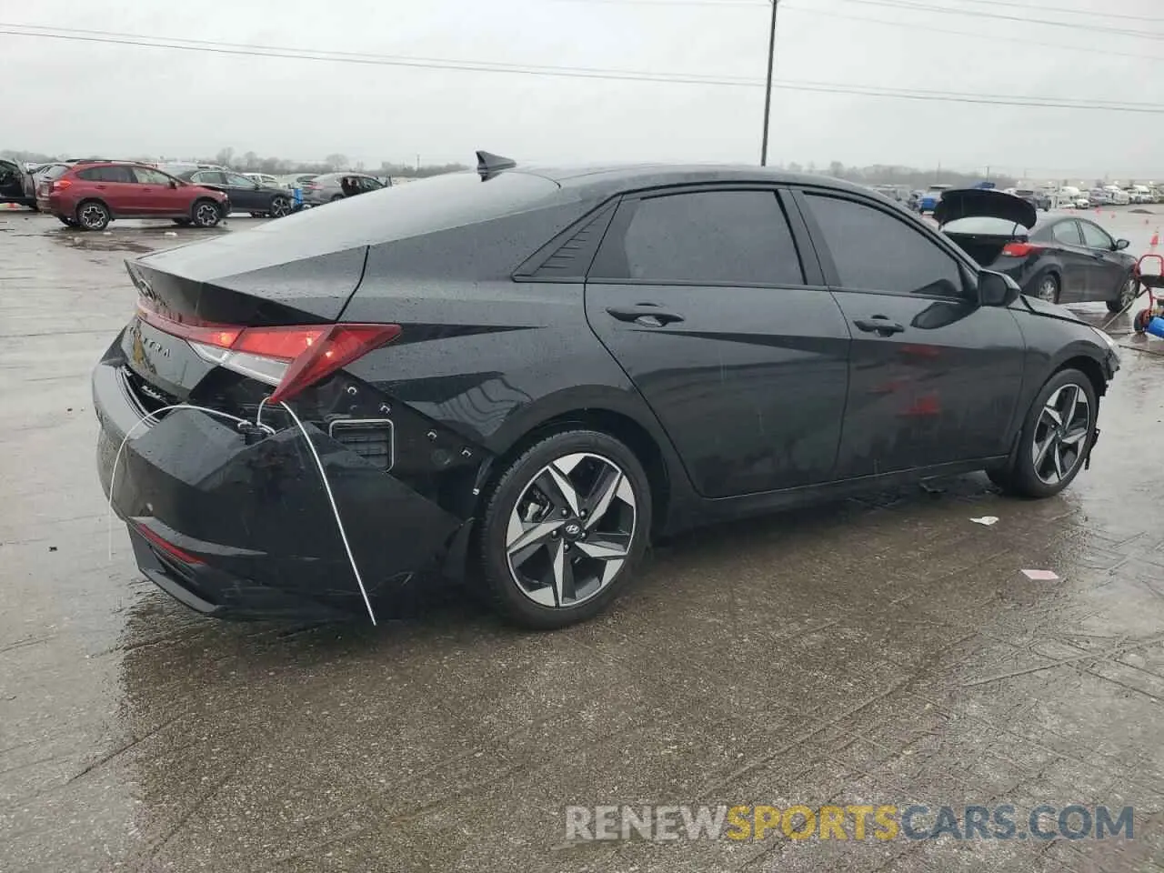 3 Photograph of a damaged car KMHLS4AG5PU519618 HYUNDAI ELANTRA 2023