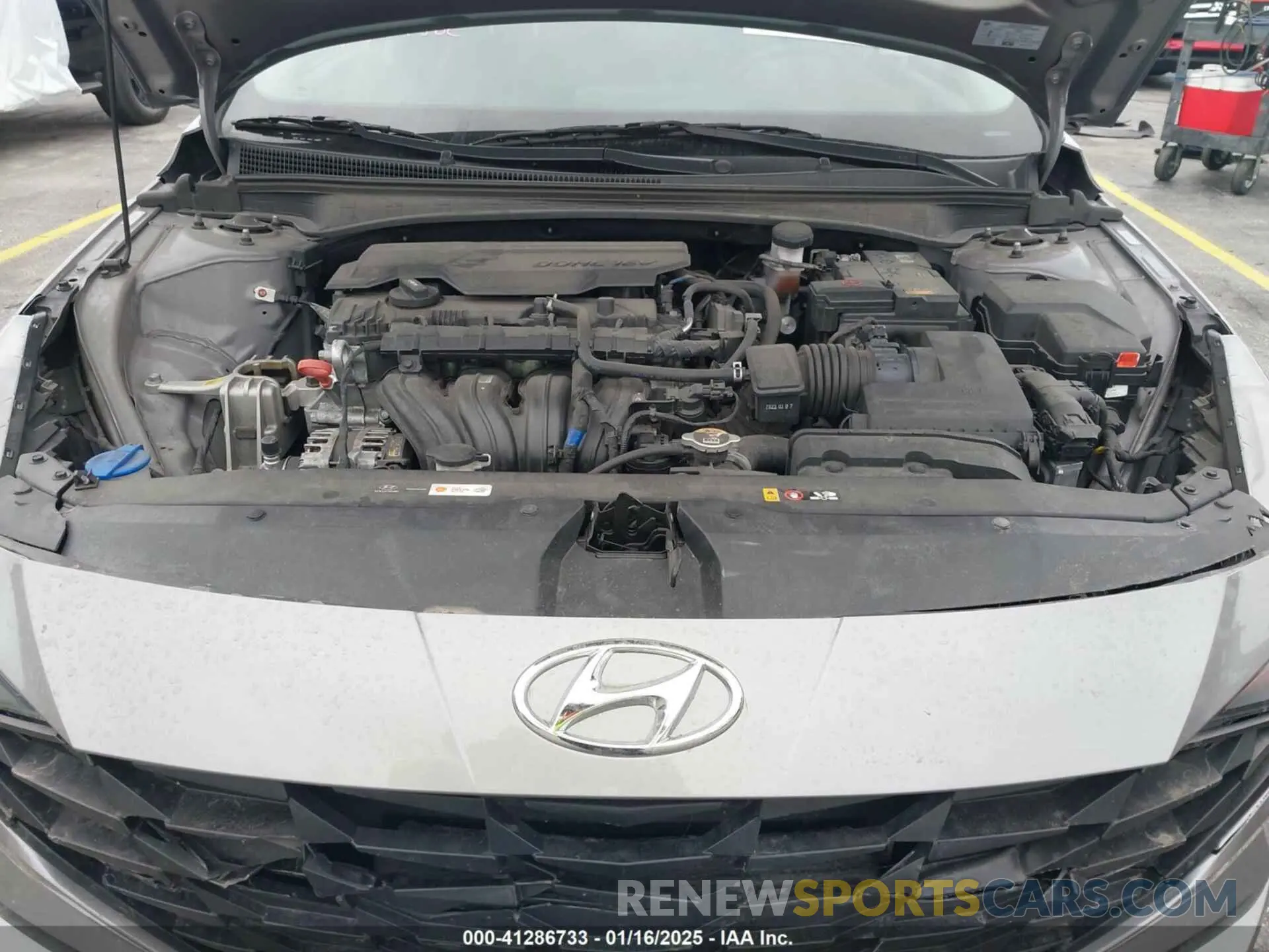 10 Фотография поврежденного автомобиля KMHLS4AG5PU551582 HYUNDAI ELANTRA 2023