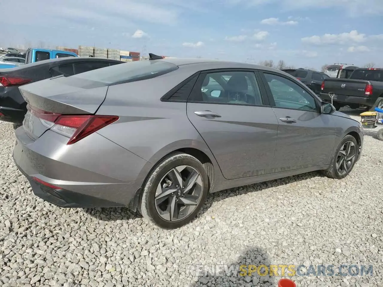 3 Photograph of a damaged car KMHLS4AG5PU559651 HYUNDAI ELANTRA 2023