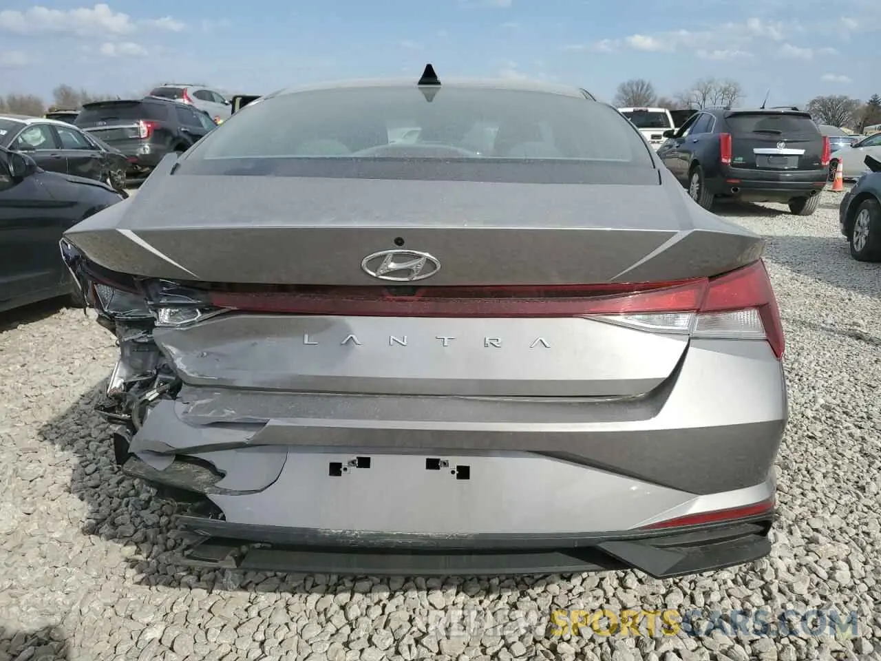 6 Photograph of a damaged car KMHLS4AG5PU559651 HYUNDAI ELANTRA 2023
