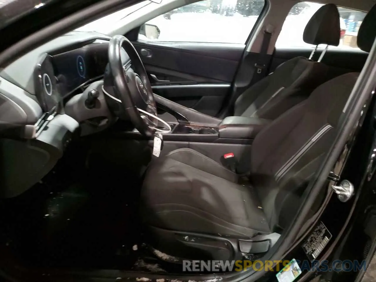 7 Фотография поврежденного автомобиля KMHLS4AG6PU383371 HYUNDAI ELANTRA 2023