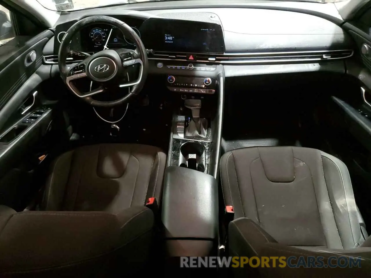 8 Фотография поврежденного автомобиля KMHLS4AG6PU383371 HYUNDAI ELANTRA 2023