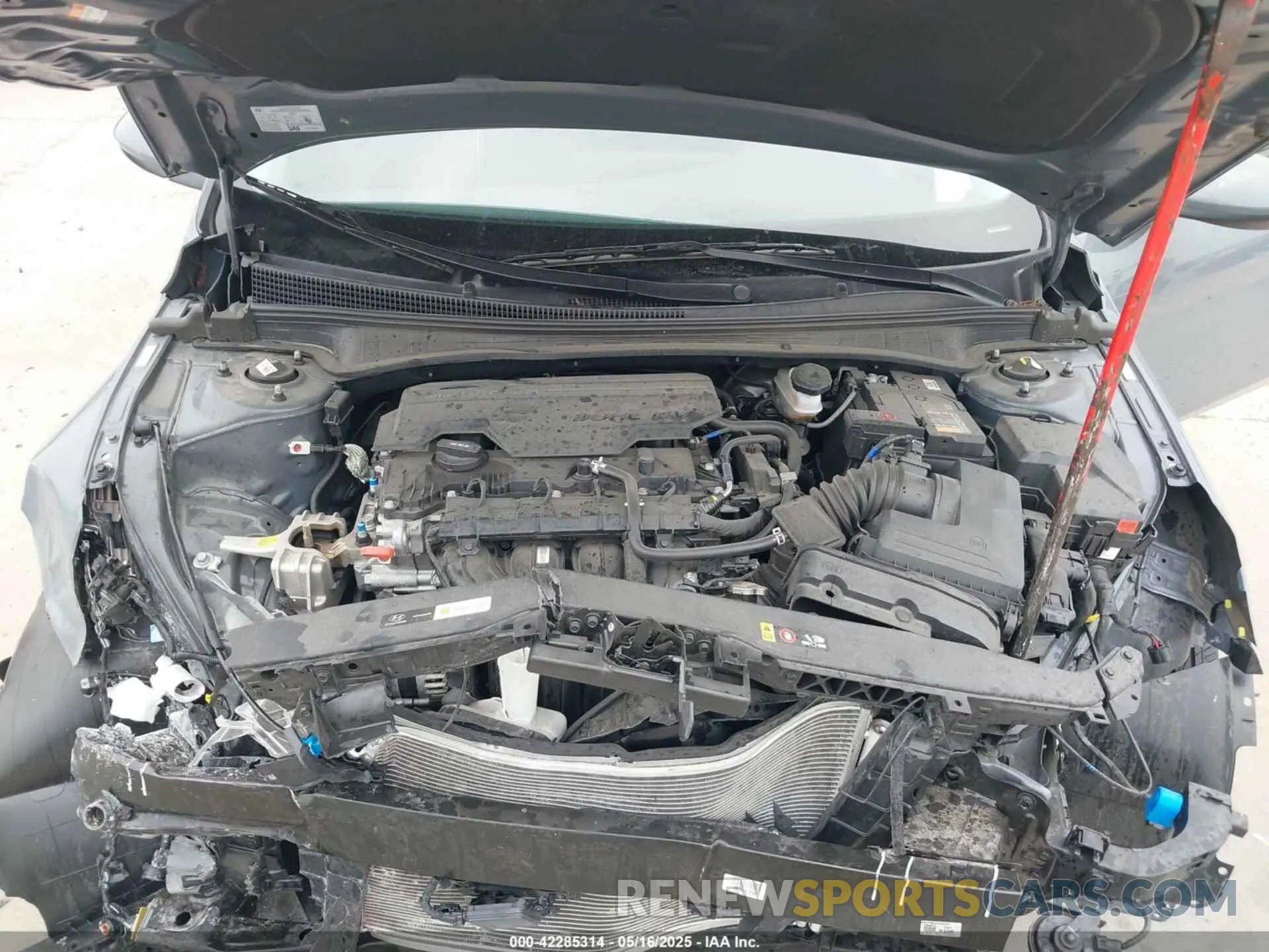 10 Photograph of a damaged car KMHLS4AG6PU436750 HYUNDAI ELANTRA 2023