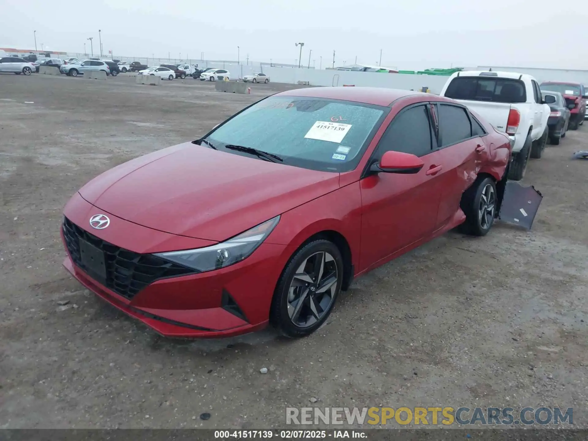 14 Photograph of a damaged car KMHLS4AG6PU503587 HYUNDAI ELANTRA 2023