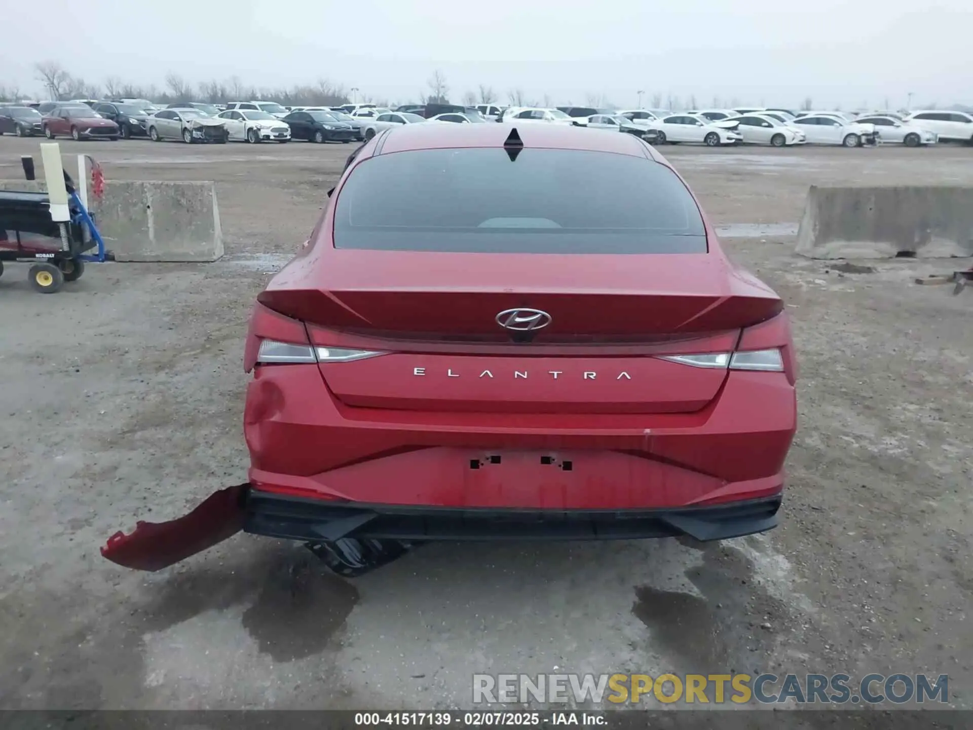 16 Photograph of a damaged car KMHLS4AG6PU503587 HYUNDAI ELANTRA 2023