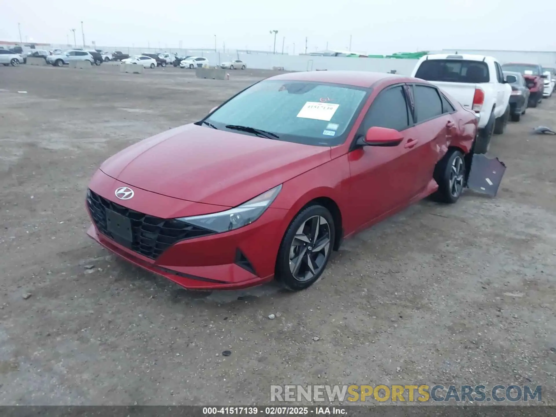2 Photograph of a damaged car KMHLS4AG6PU503587 HYUNDAI ELANTRA 2023