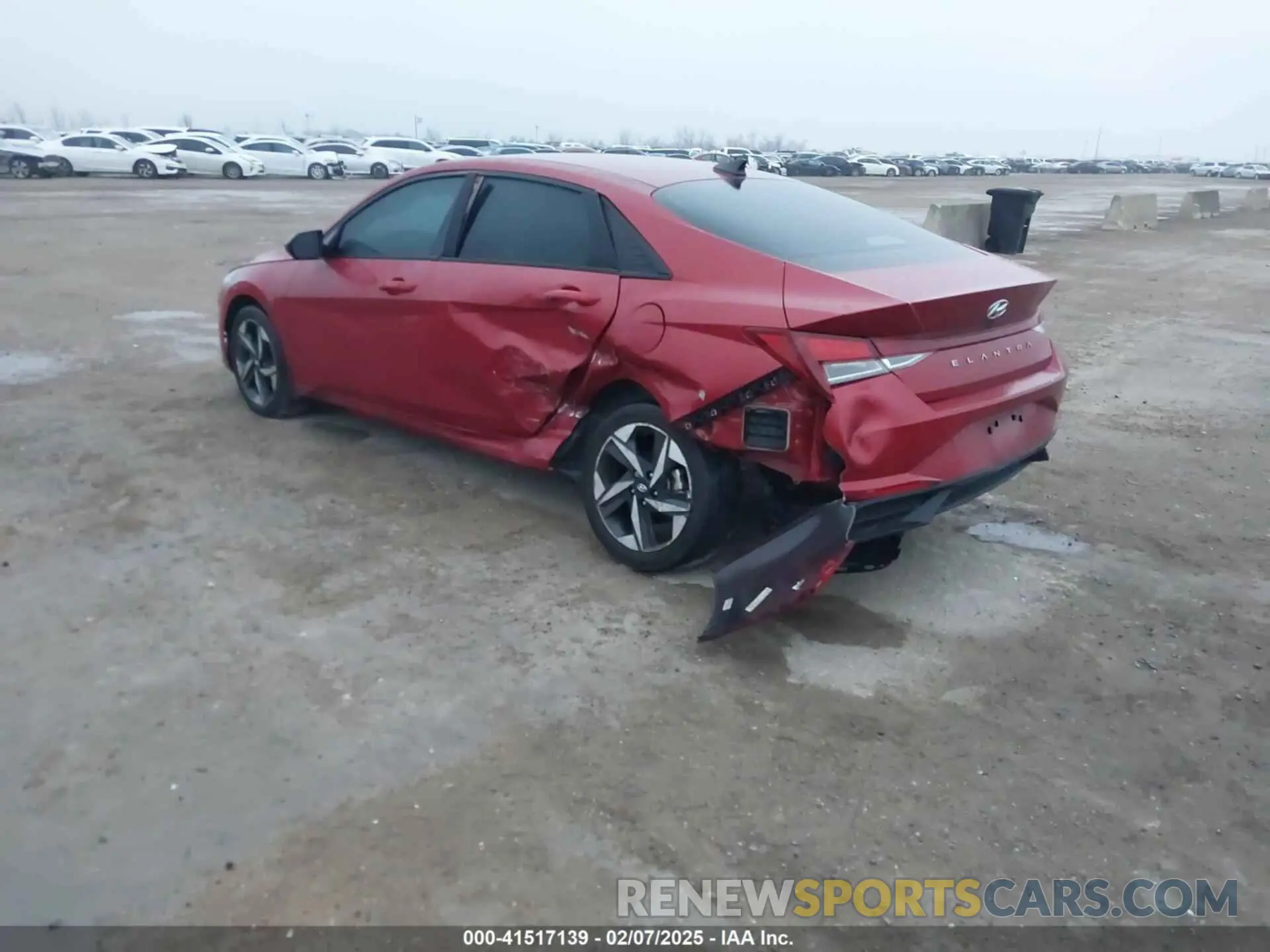 3 Photograph of a damaged car KMHLS4AG6PU503587 HYUNDAI ELANTRA 2023