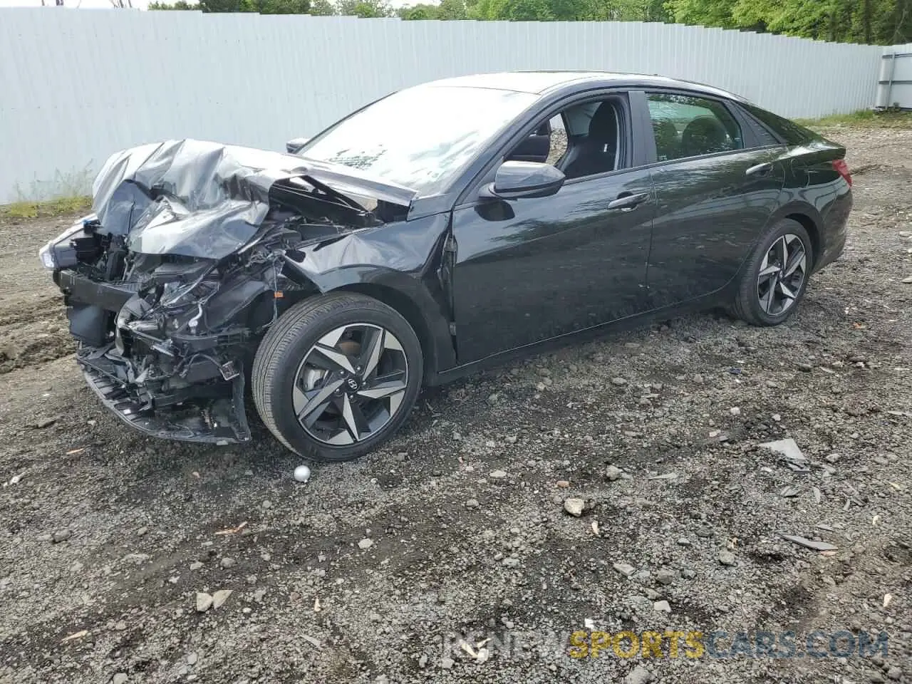1 Фотография поврежденного автомобиля KMHLS4AG6PU528375 HYUNDAI ELANTRA 2023