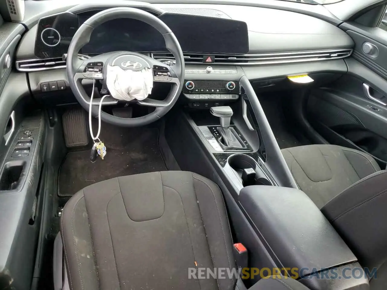 8 Фотография поврежденного автомобиля KMHLS4AG6PU528375 HYUNDAI ELANTRA 2023