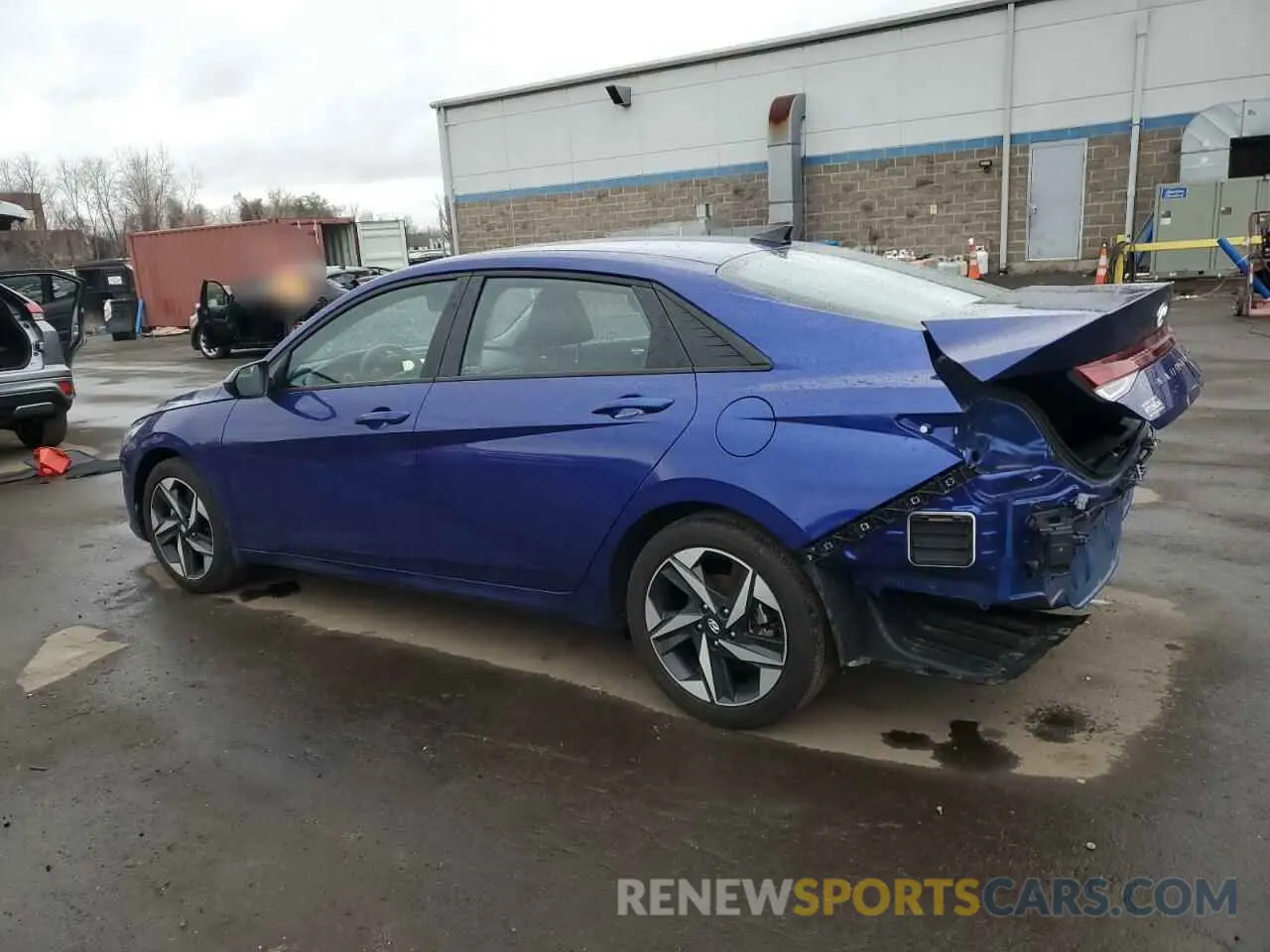 2 Photograph of a damaged car KMHLS4AG6PU582226 HYUNDAI ELANTRA 2023
