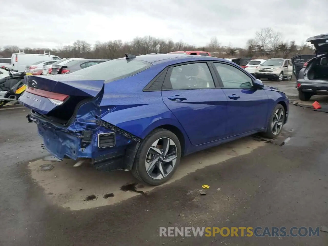 3 Photograph of a damaged car KMHLS4AG6PU582226 HYUNDAI ELANTRA 2023