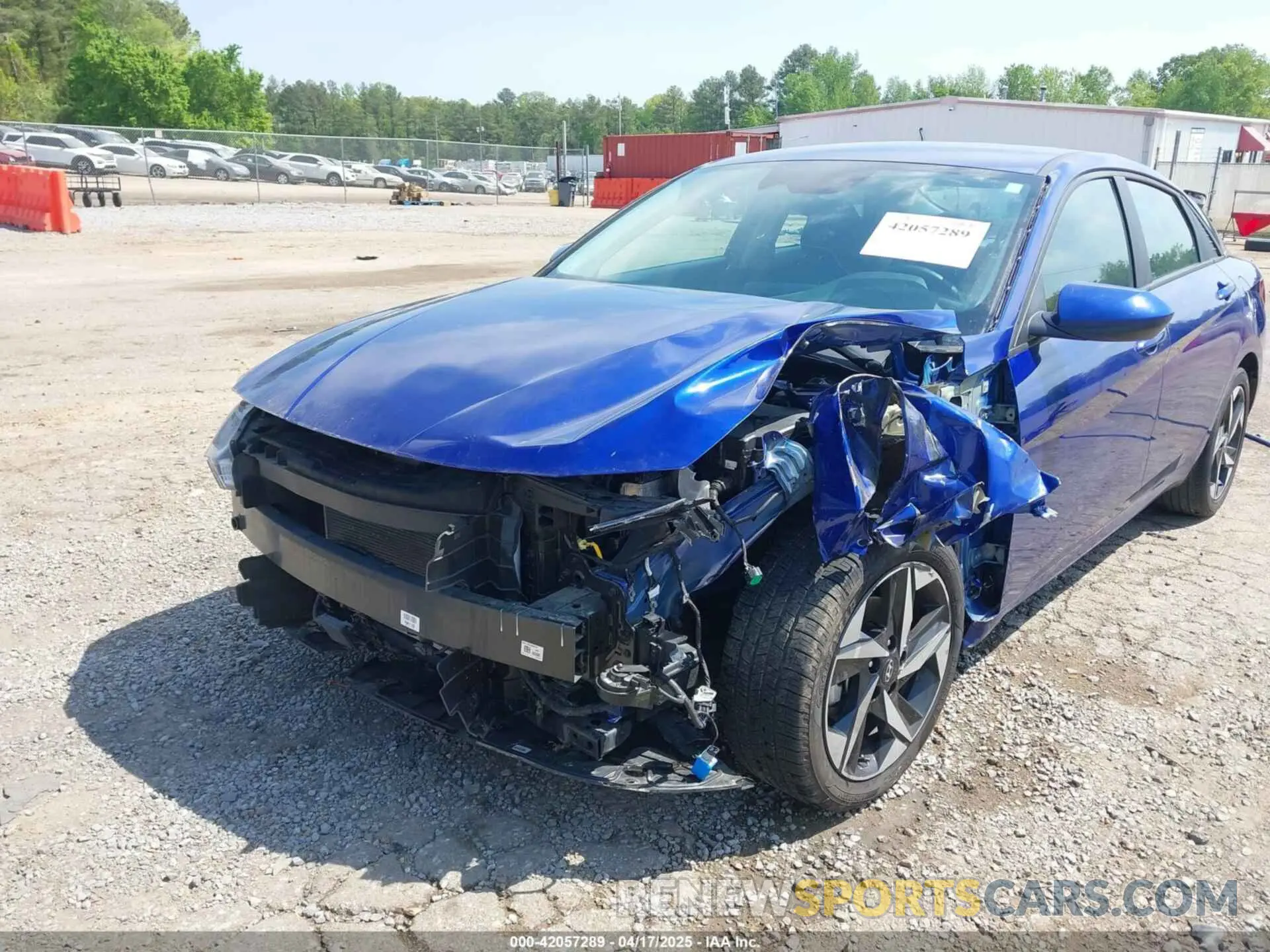 6 Photograph of a damaged car KMHLS4AG6PU587782 HYUNDAI ELANTRA 2023