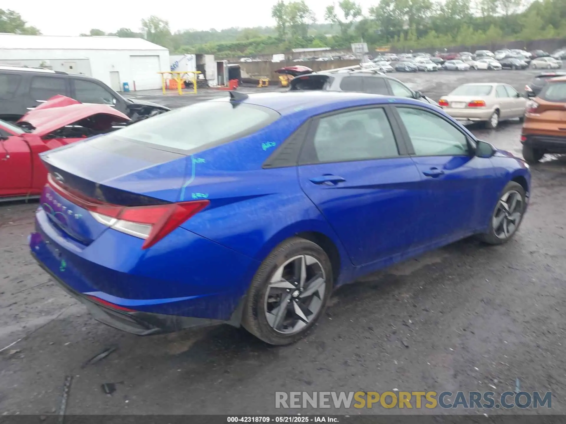 4 Photograph of a damaged car KMHLS4AG6PU612325 HYUNDAI ELANTRA 2023