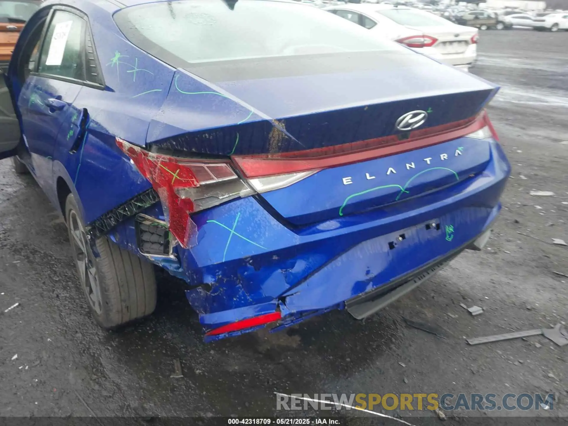 6 Photograph of a damaged car KMHLS4AG6PU612325 HYUNDAI ELANTRA 2023