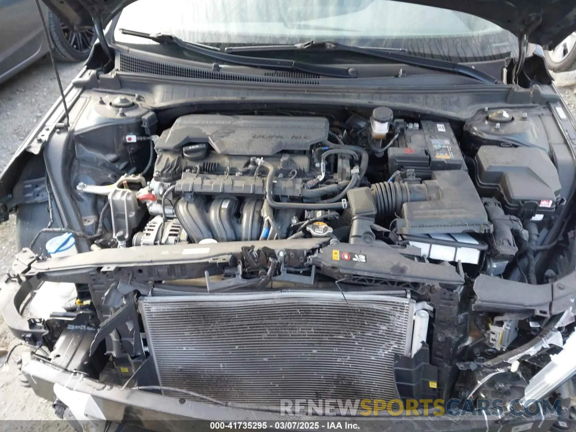 10 Photograph of a damaged car KMHLS4AG7PU408729 HYUNDAI ELANTRA 2023