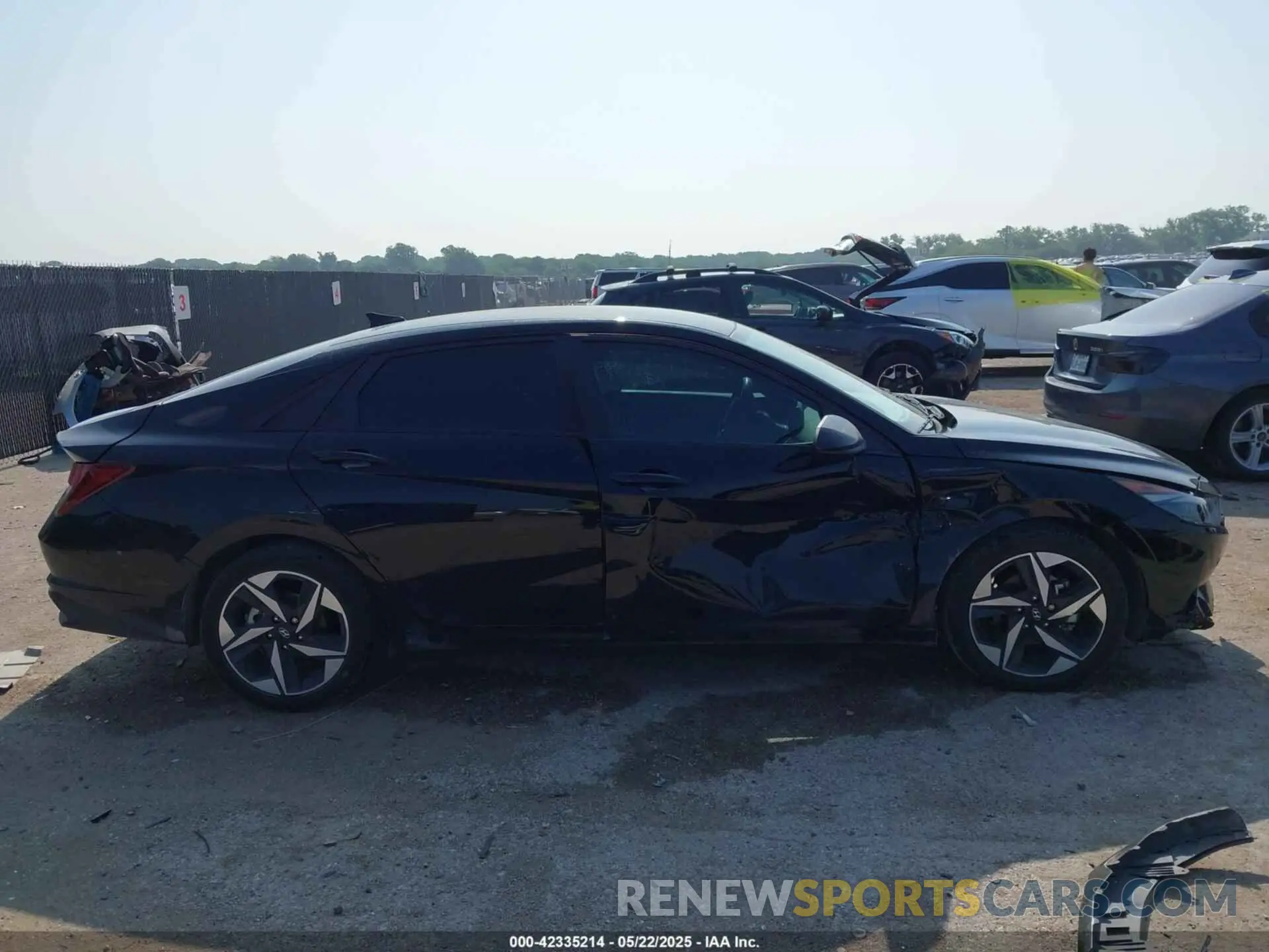 13 Photograph of a damaged car KMHLS4AG7PU436031 HYUNDAI ELANTRA 2023