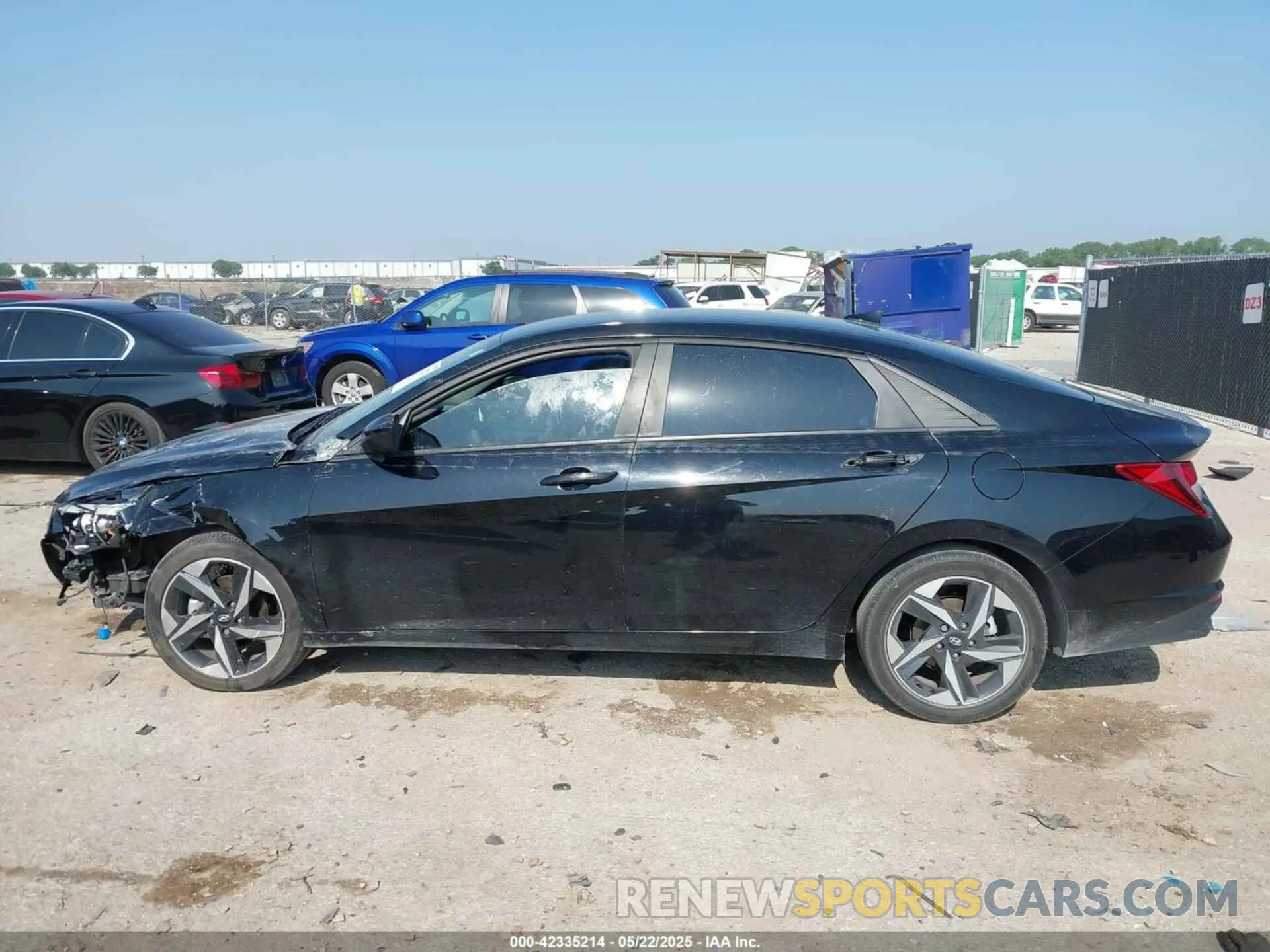 14 Photograph of a damaged car KMHLS4AG7PU436031 HYUNDAI ELANTRA 2023