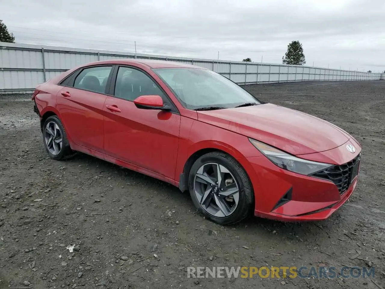4 Фотография поврежденного автомобиля KMHLS4AG7PU501895 HYUNDAI ELANTRA 2023