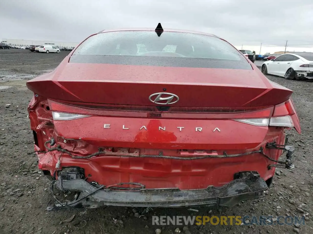 6 Фотография поврежденного автомобиля KMHLS4AG7PU501895 HYUNDAI ELANTRA 2023