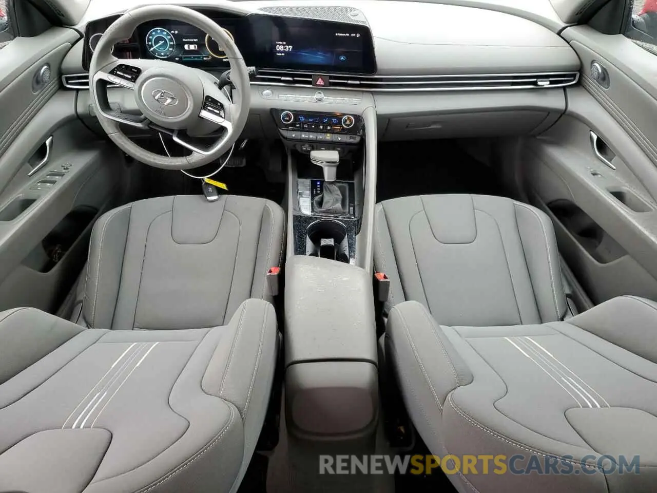 8 Фотография поврежденного автомобиля KMHLS4AG7PU501895 HYUNDAI ELANTRA 2023