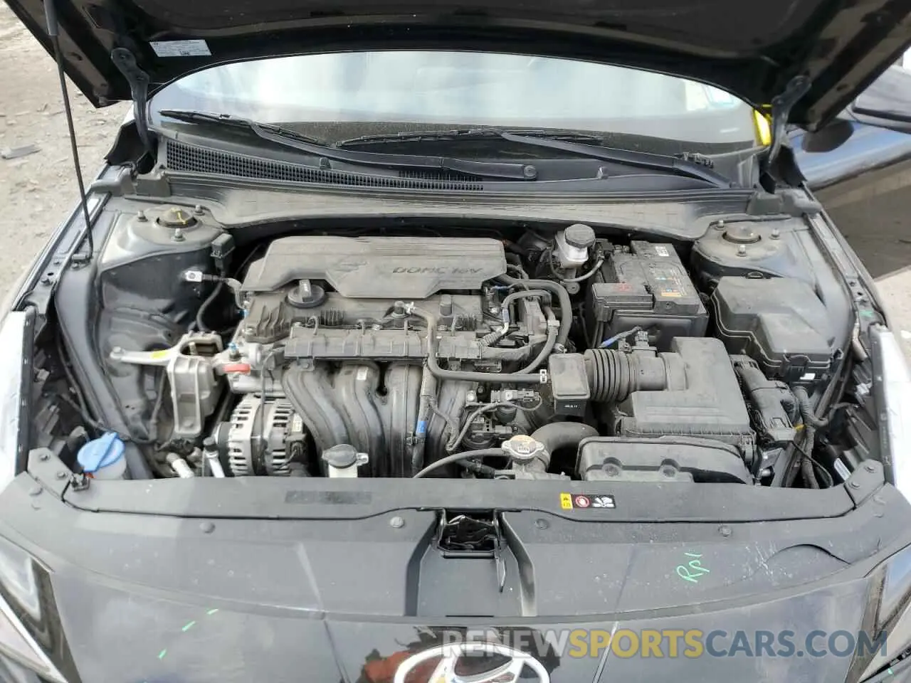 11 Photograph of a damaged car KMHLS4AG7PU516011 HYUNDAI ELANTRA 2023