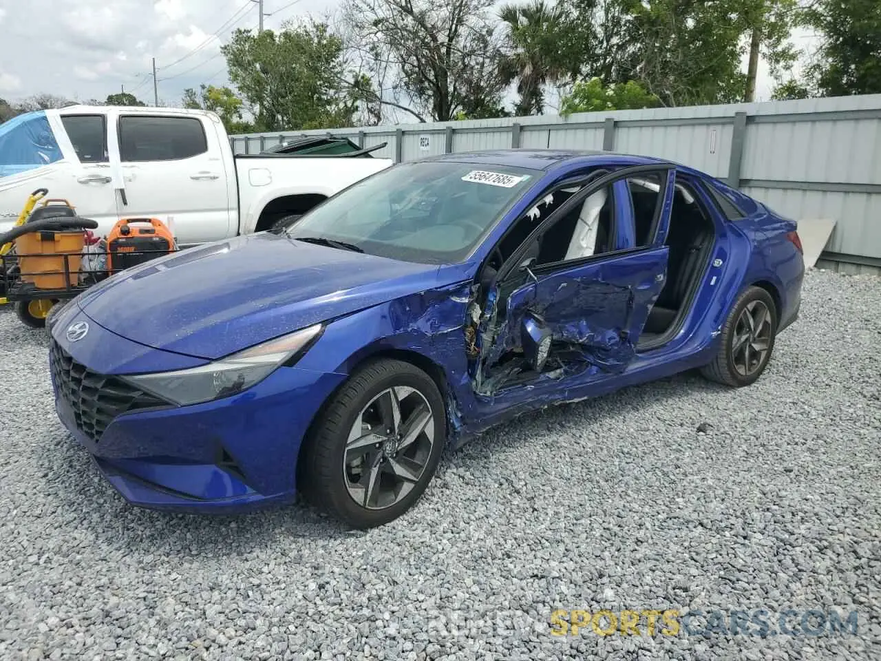 1 Фотография поврежденного автомобиля KMHLS4AG7PU551034 HYUNDAI ELANTRA 2023
