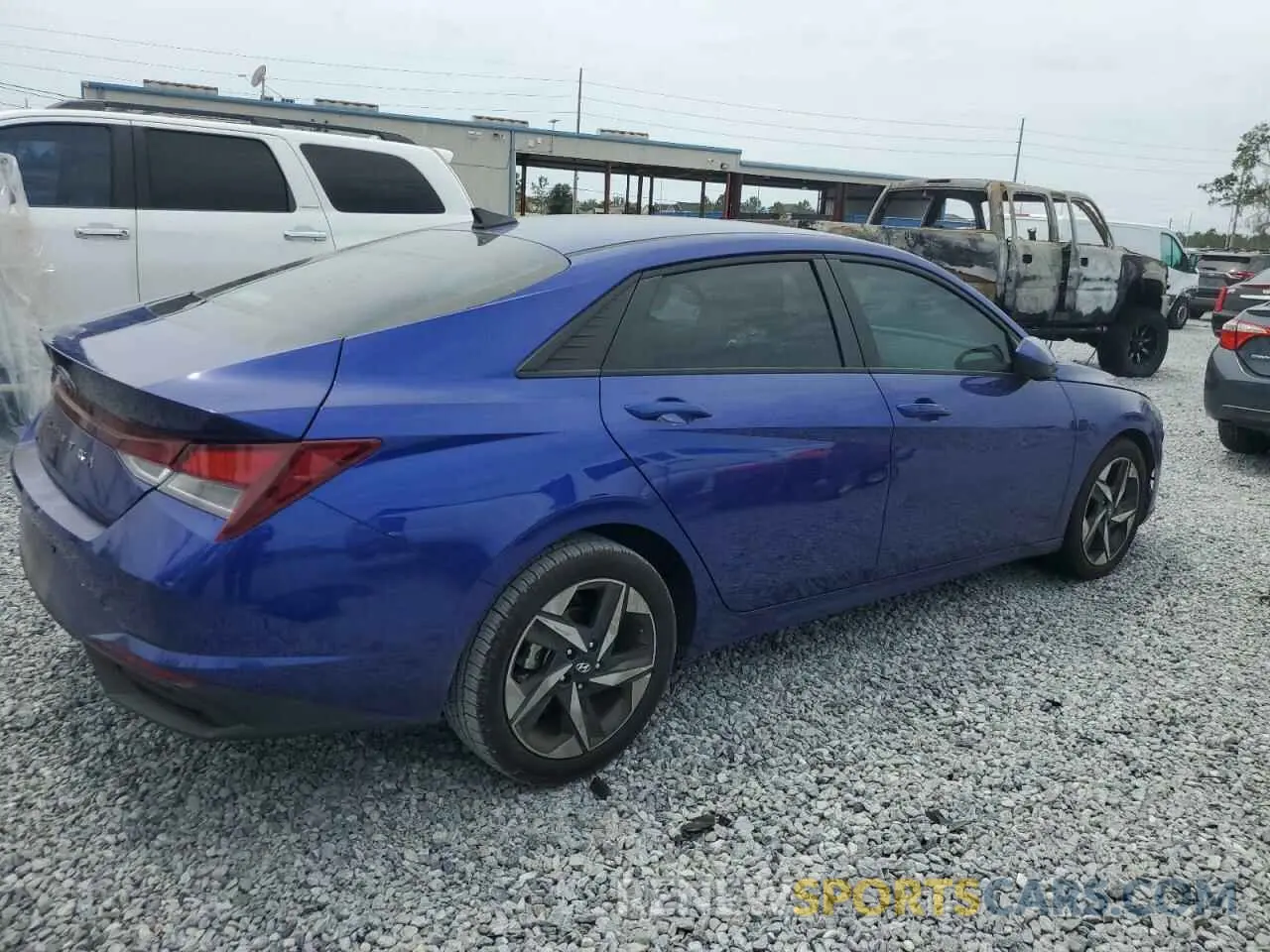 3 Фотография поврежденного автомобиля KMHLS4AG7PU551034 HYUNDAI ELANTRA 2023