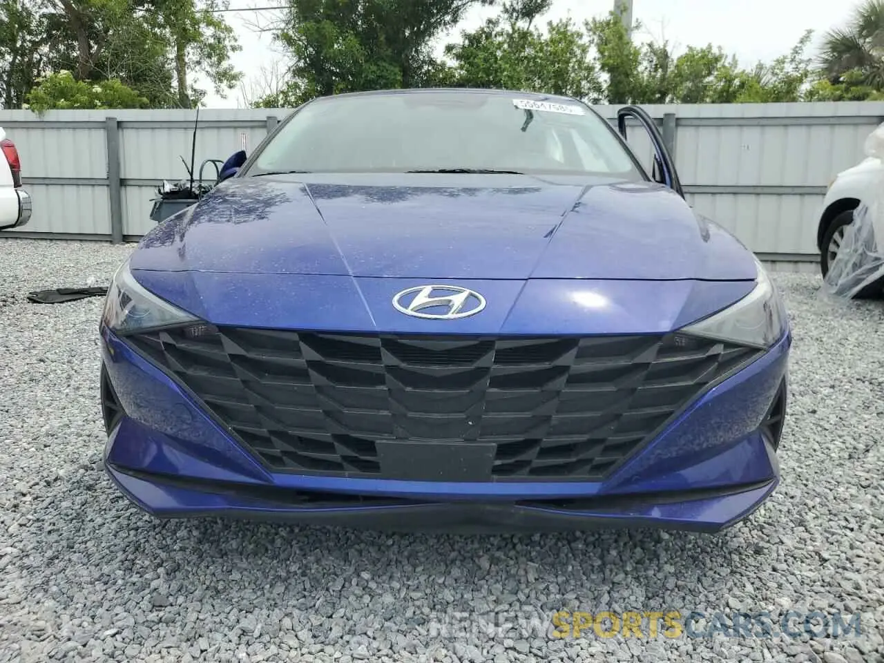 5 Фотография поврежденного автомобиля KMHLS4AG7PU551034 HYUNDAI ELANTRA 2023