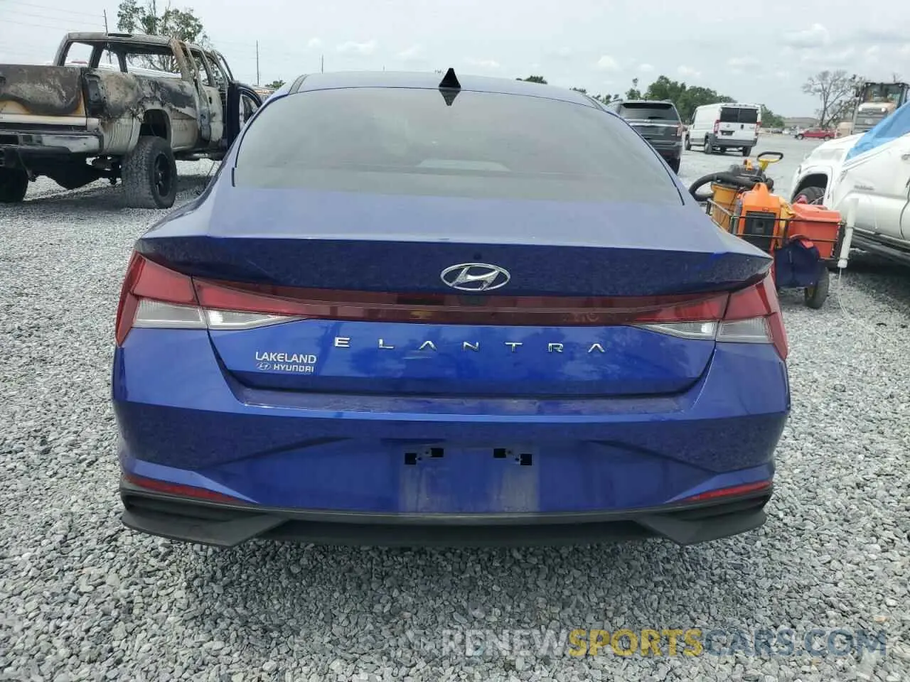 6 Фотография поврежденного автомобиля KMHLS4AG7PU551034 HYUNDAI ELANTRA 2023