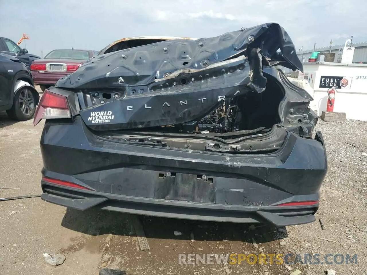 6 Photograph of a damaged car KMHLS4AG7PU568951 HYUNDAI ELANTRA 2023